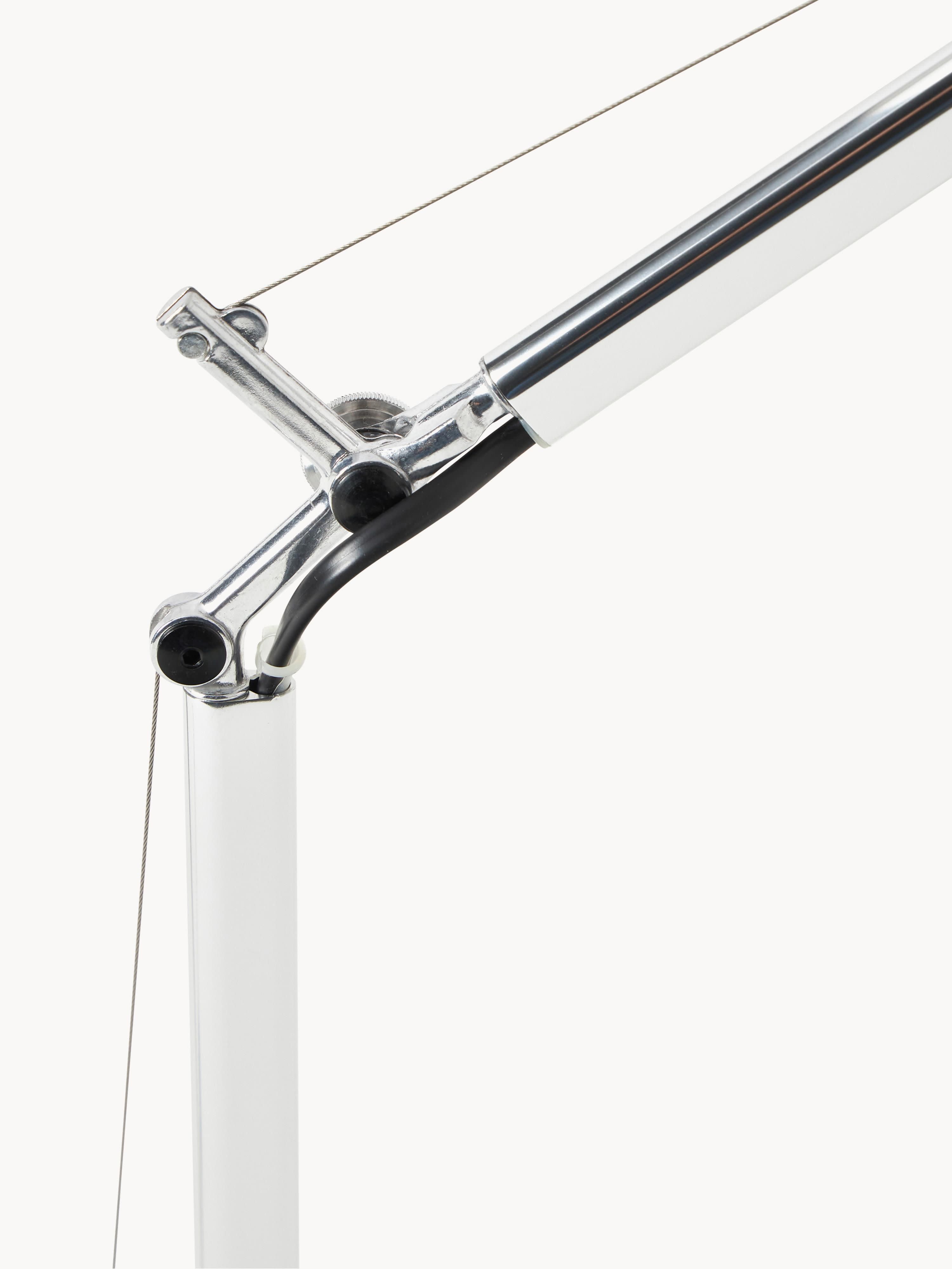 Lampe de bureau orientable Samuel - Argenté, mat