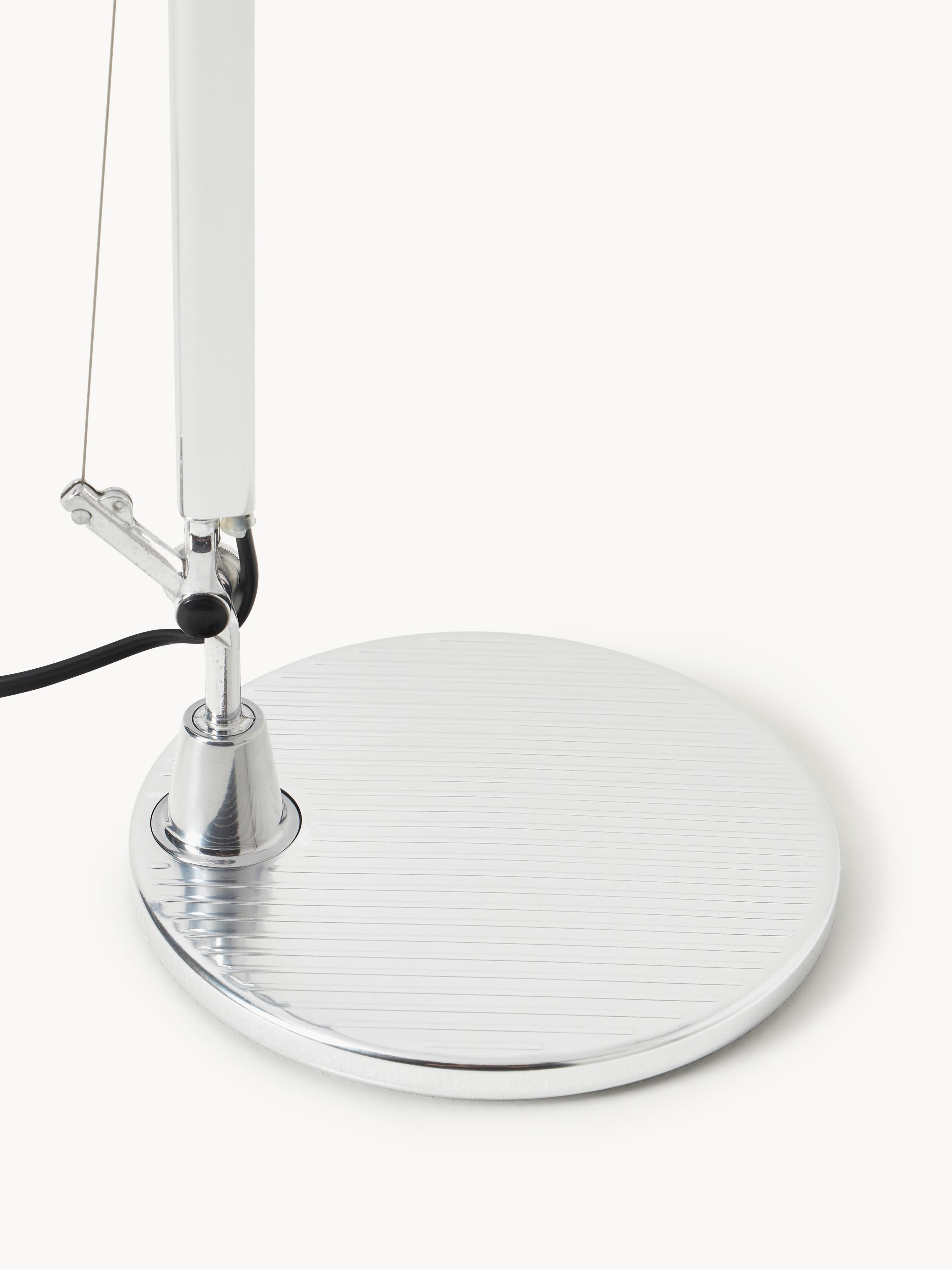 Lampe de bureau orientable Samuel - Argenté, mat