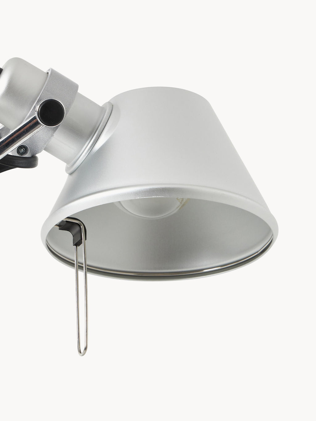 Lampe de bureau orientable Samuel - Argenté, mat