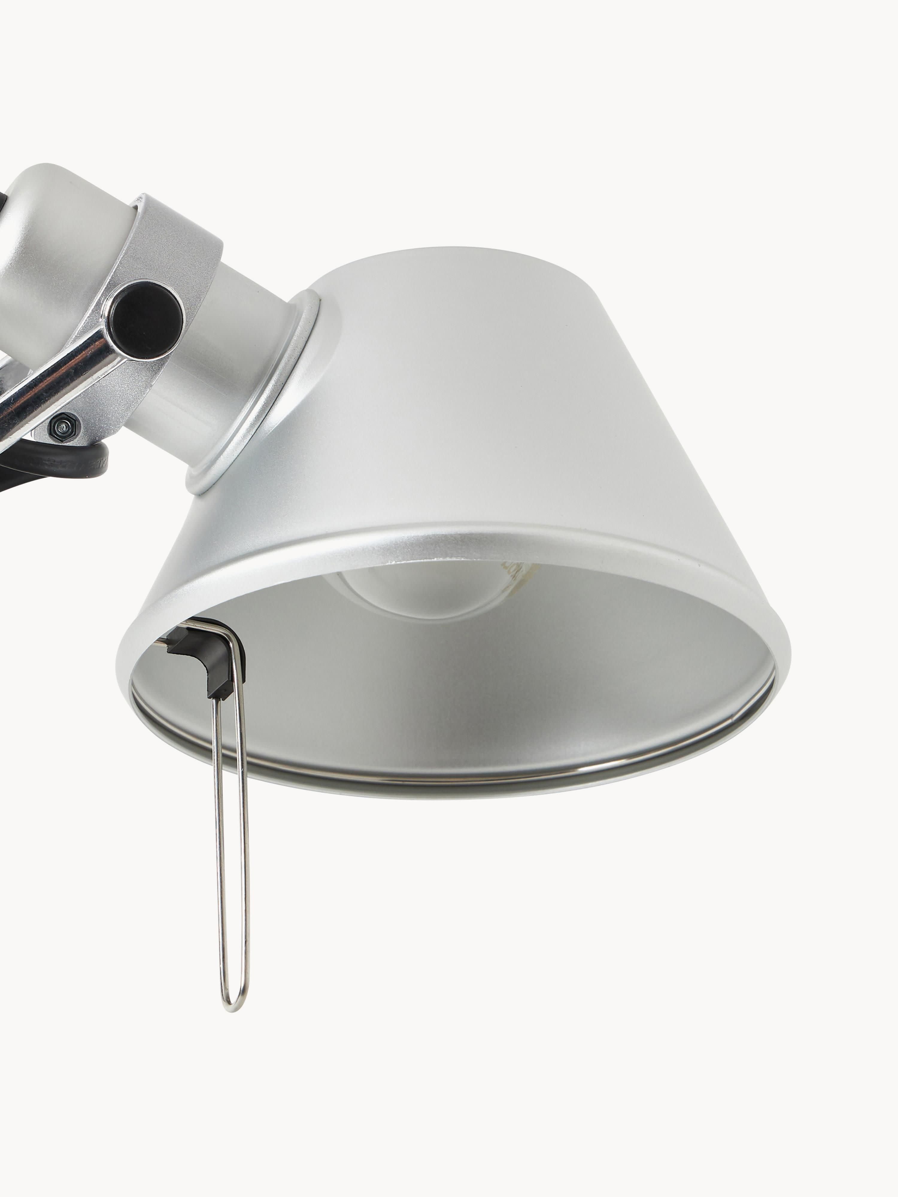 Lampe de bureau orientable Samuel - Argenté, mat