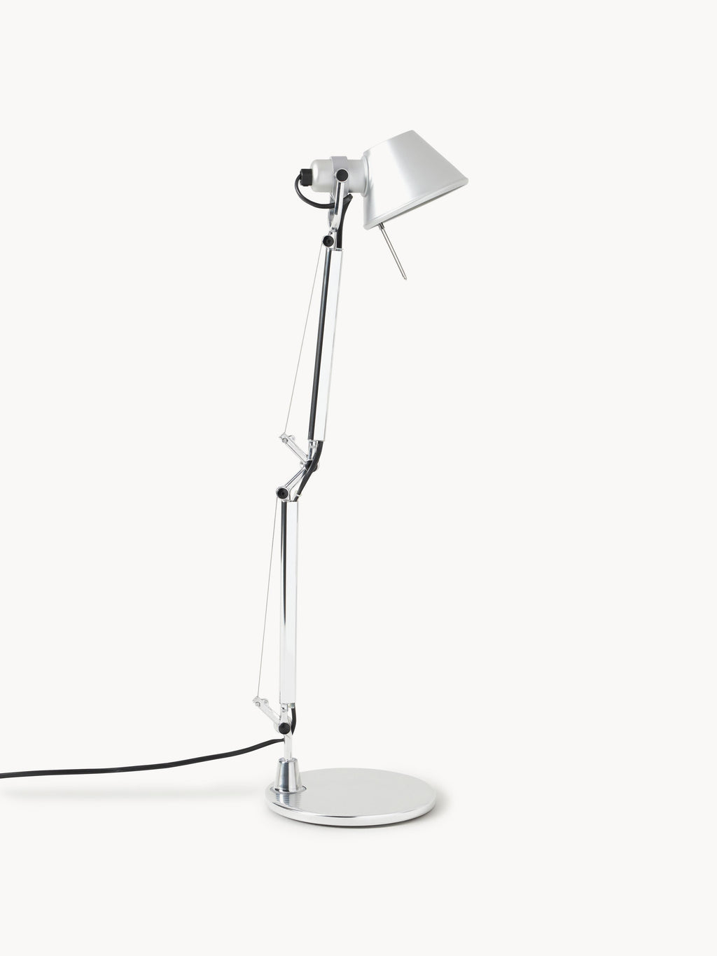Lampe de bureau orientable Samuel - Argenté, mat