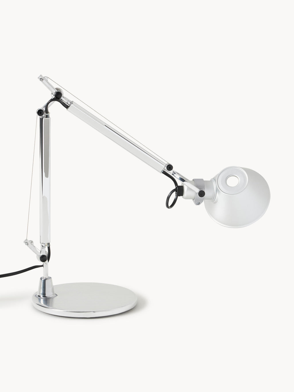 Lampe de bureau orientable Samuel - Argenté, mat