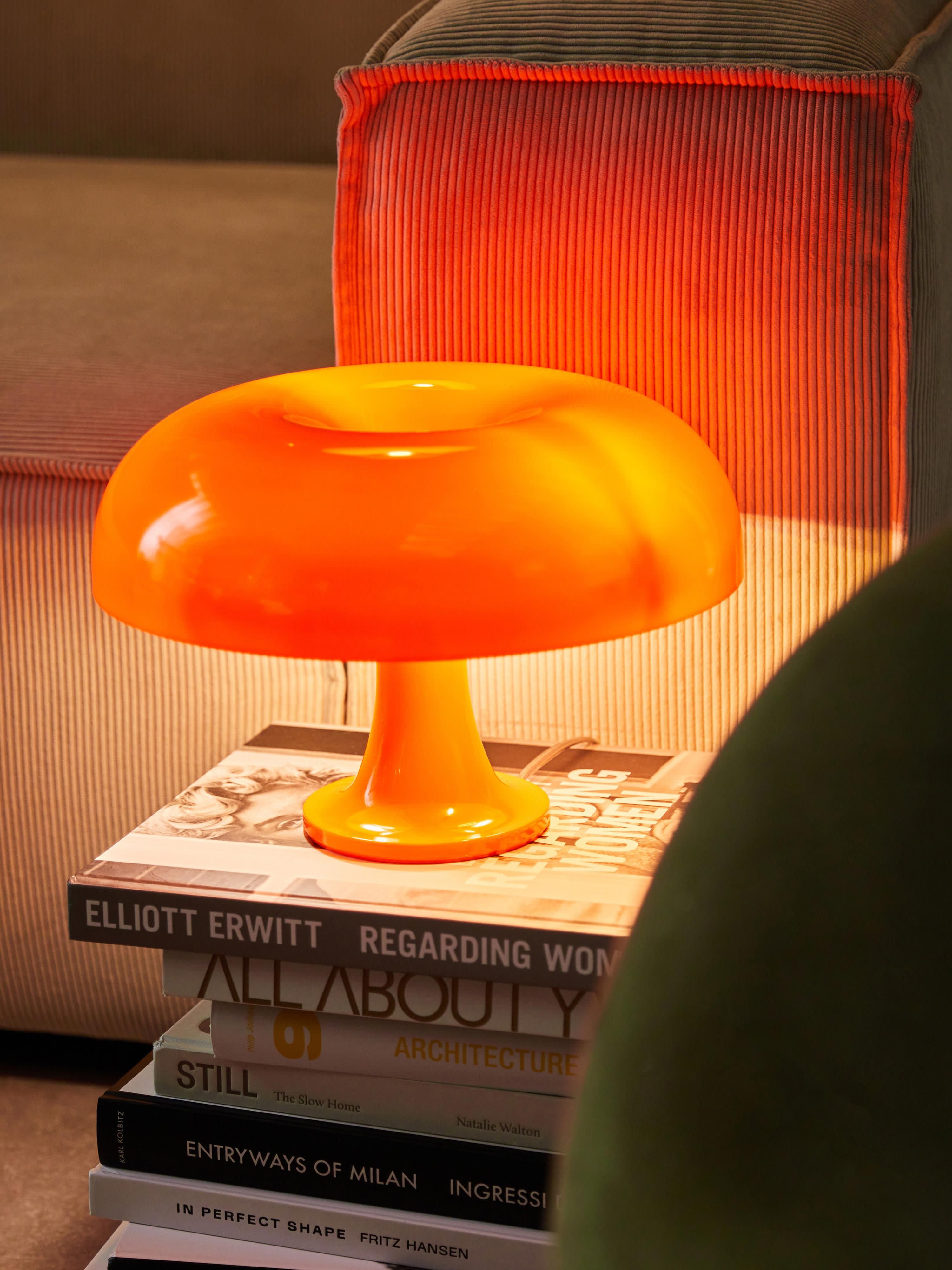 Petite lampe à poser Tormod - Orange