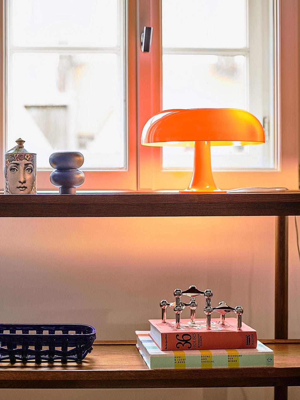 Petite lampe à poser Tormod - Orange
