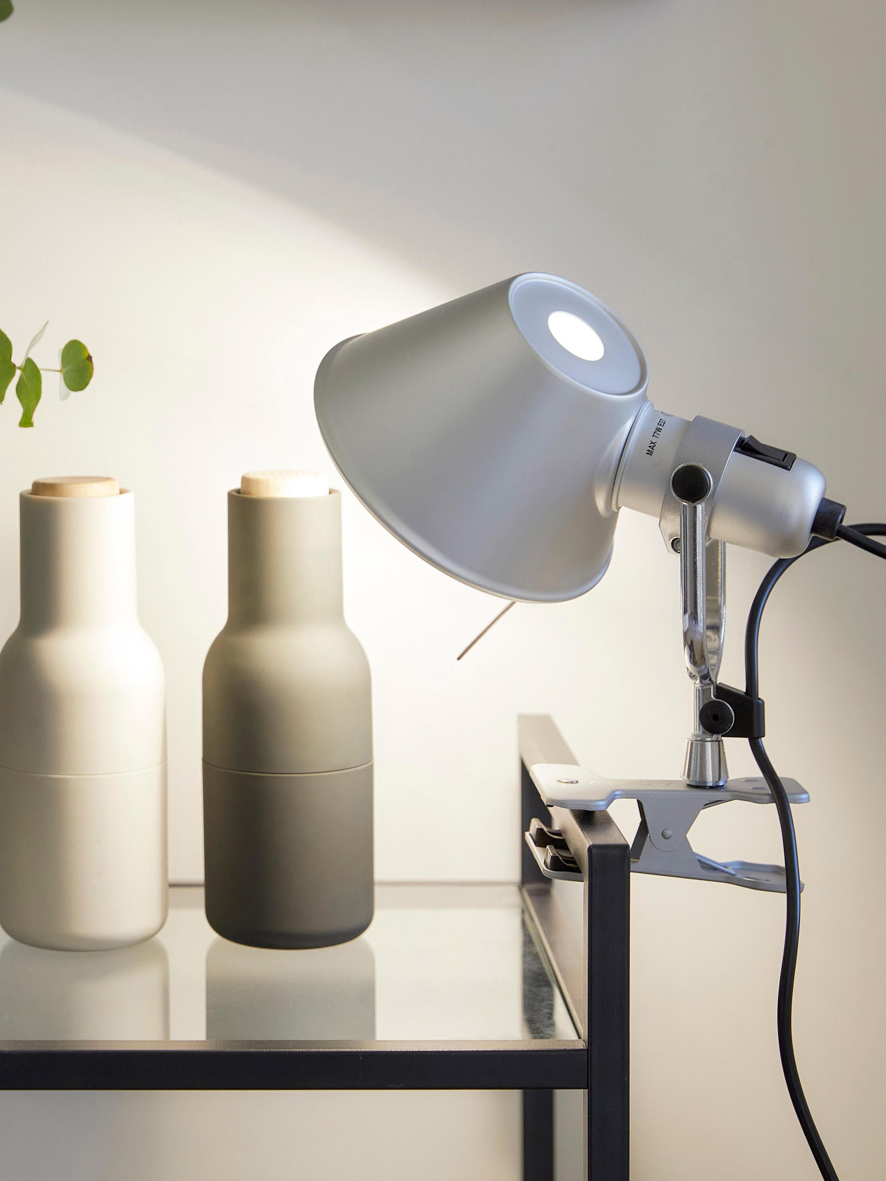 Lampe de bureau à pince Othar - Argenté