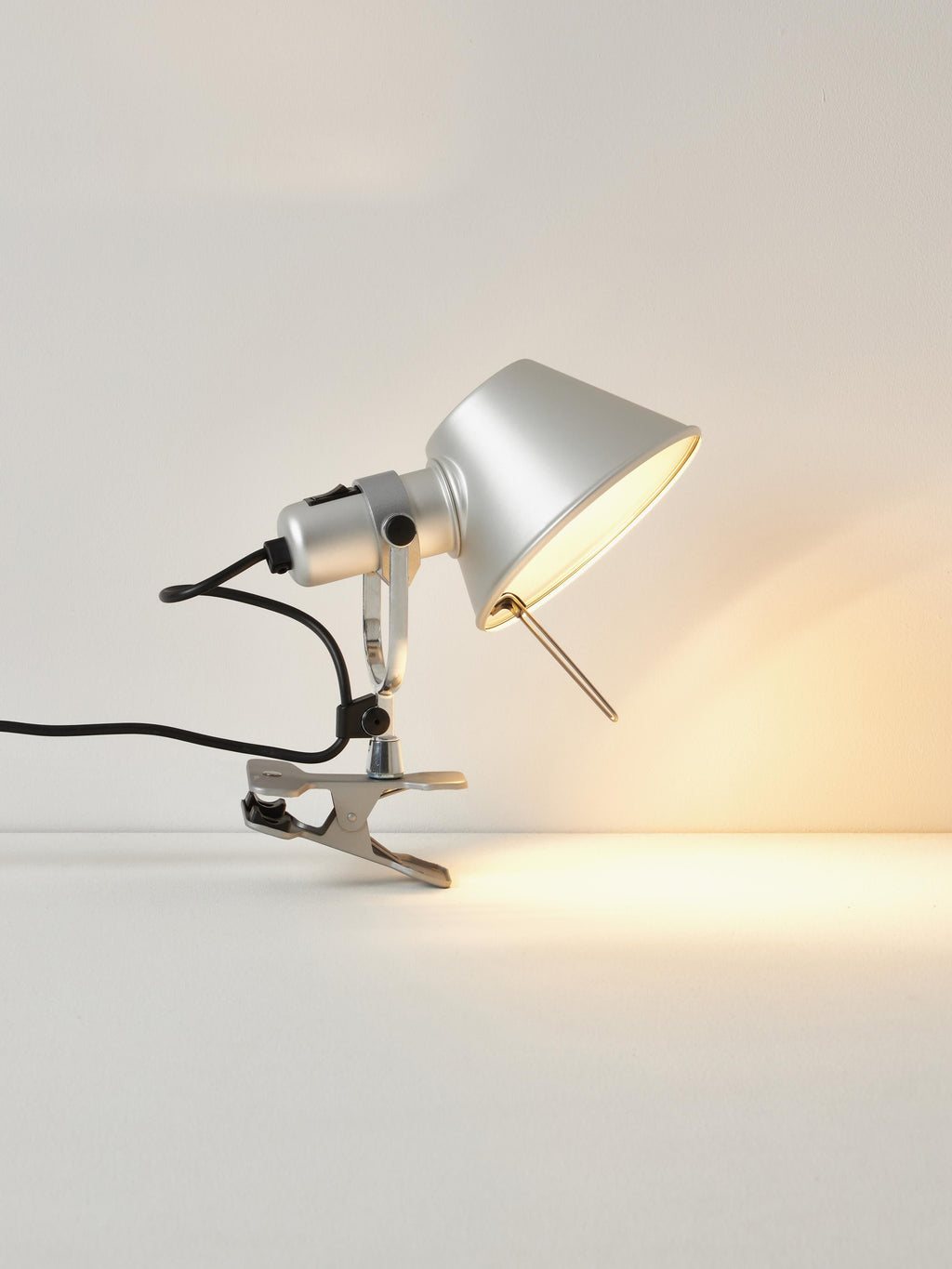 Lampe de bureau à pince Othar - Argenté