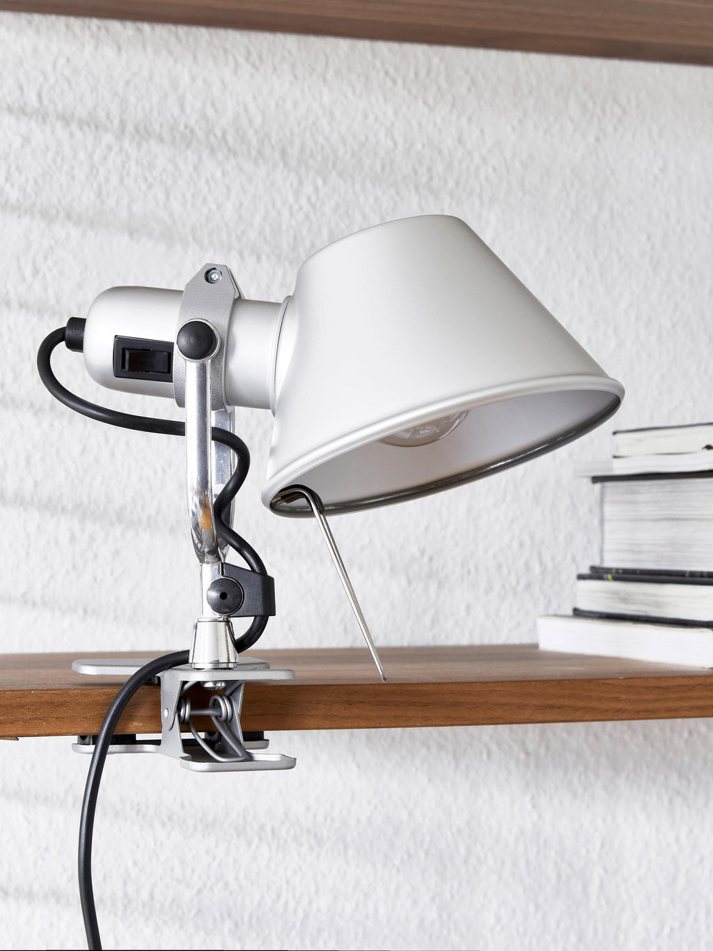 Lampe de bureau à pince Othar - Argenté