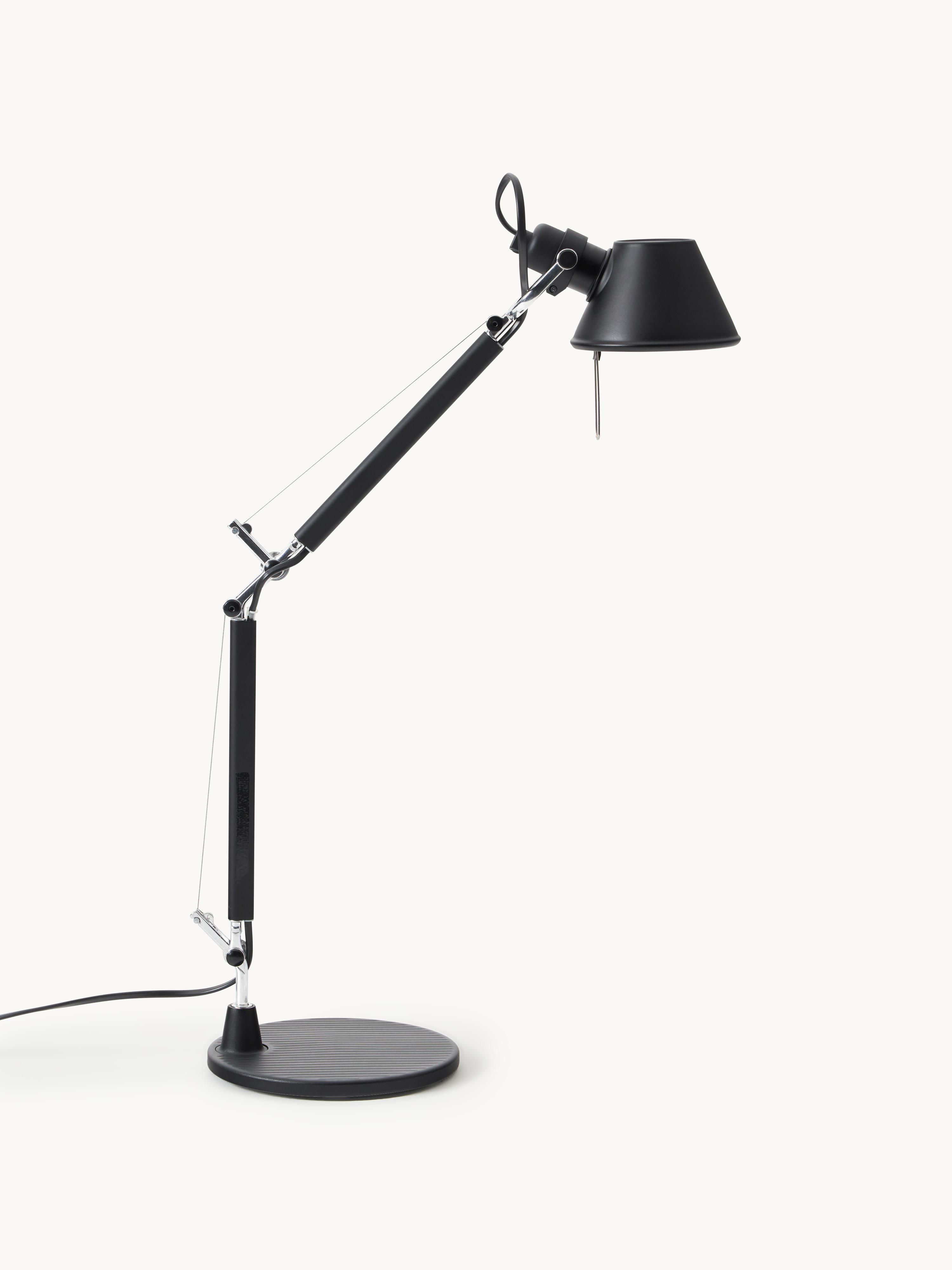 Lampe de bureau orientable Samuel - Noir, mat