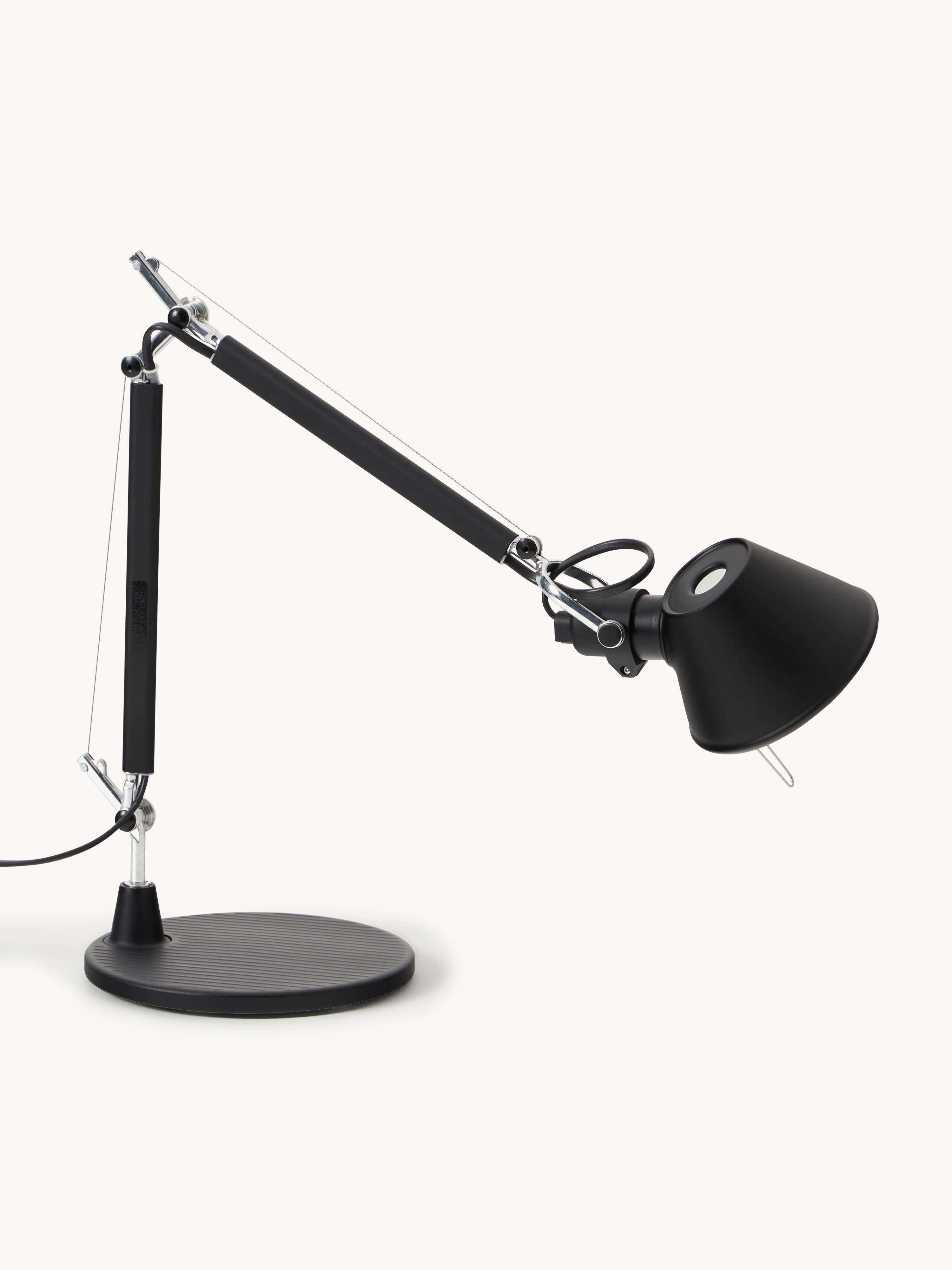 Lampe de bureau orientable Samuel - Noir, mat
