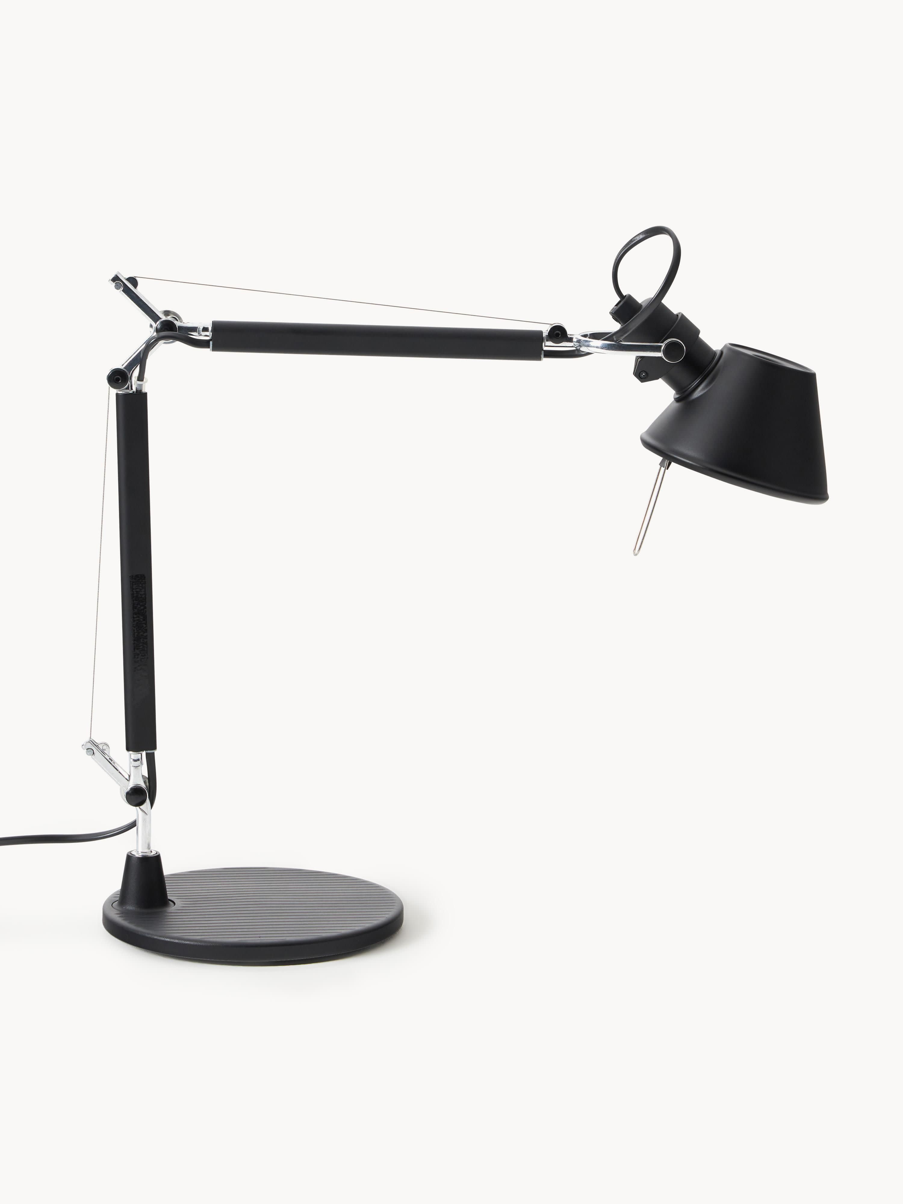 Lampe de bureau orientable Samuel - Noir, mat