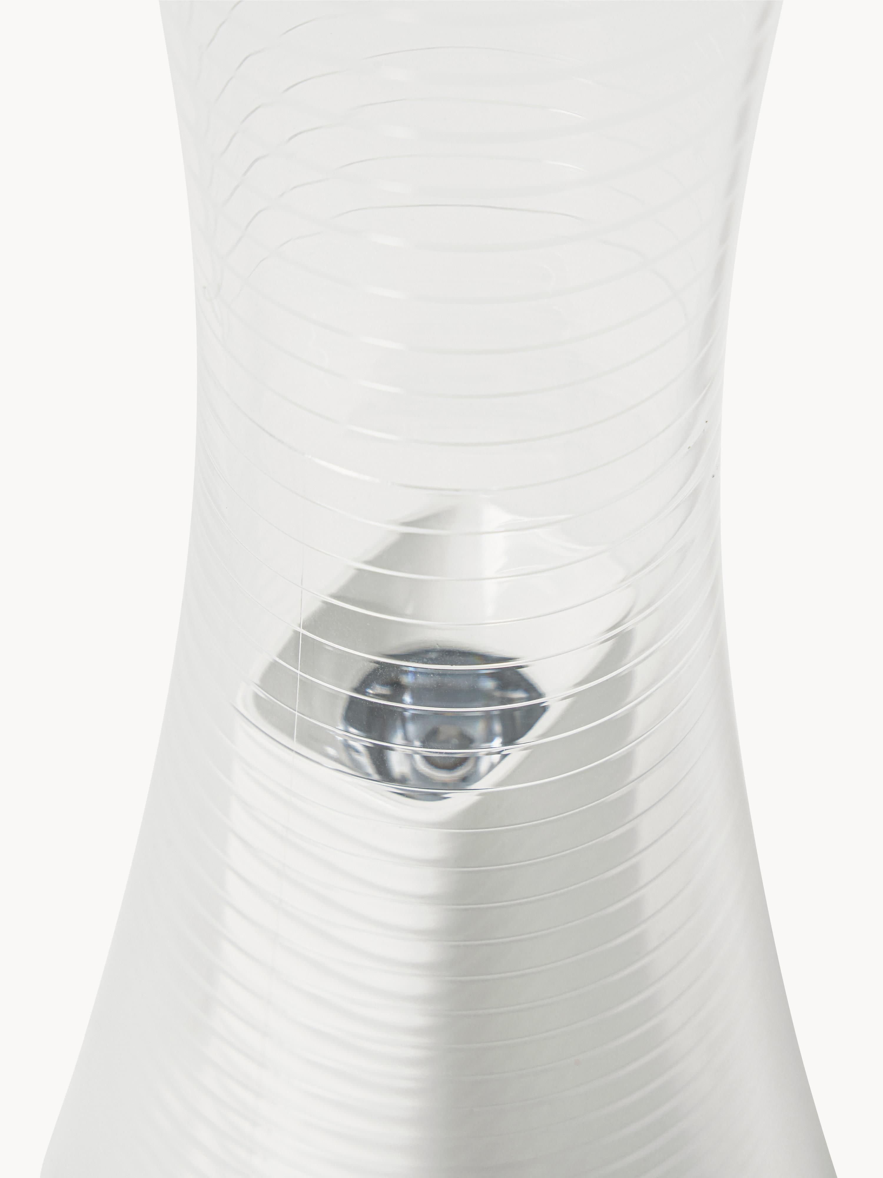 Petite lampe à poser LED Mabon - Transparent, blanc