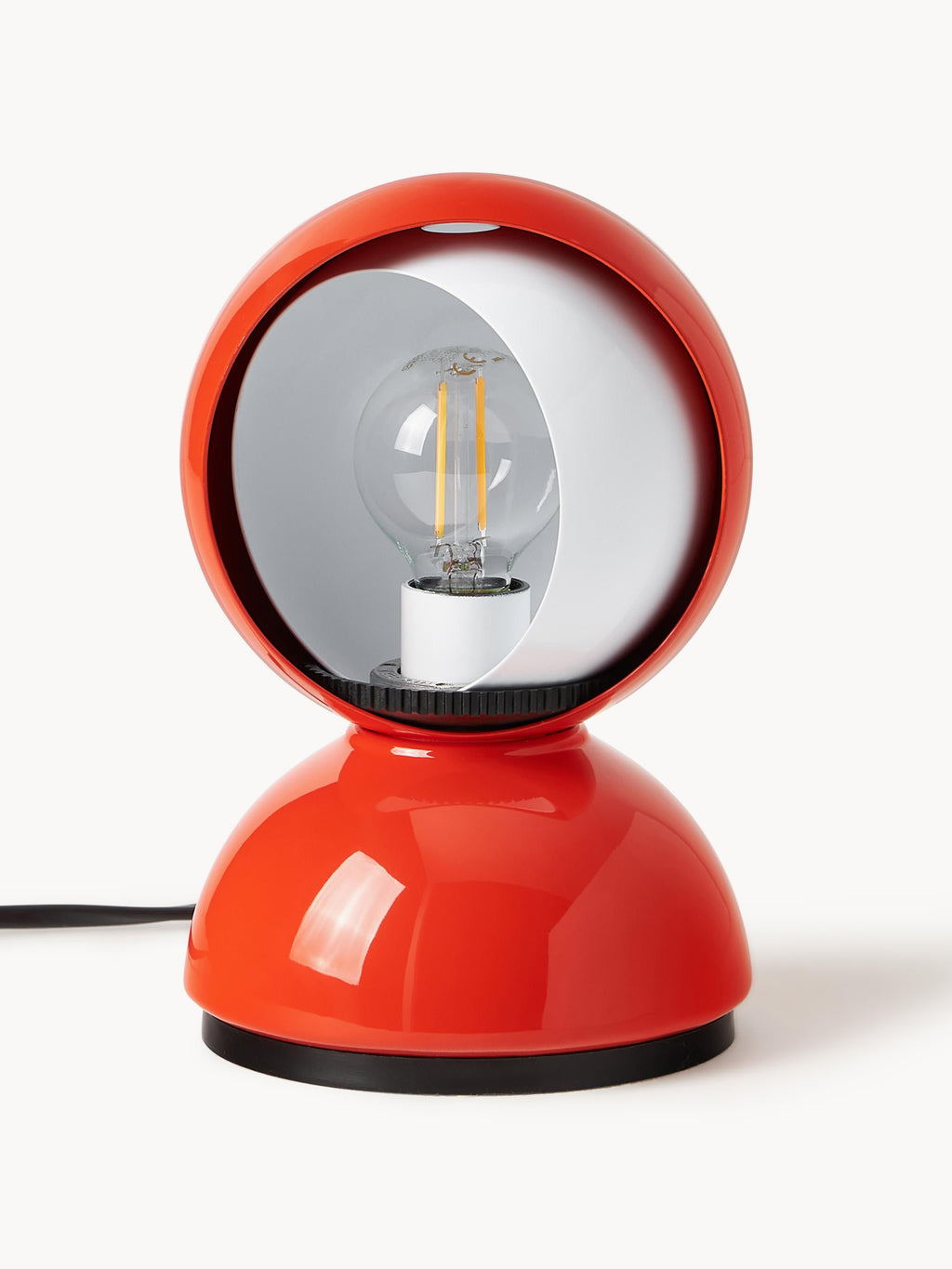 Petite lampe à poser orientable Laurits - Orange