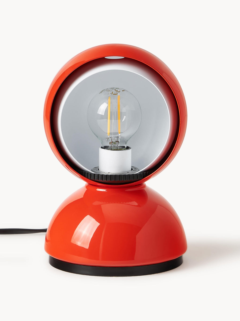 Petite lampe à poser orientable Laurits - Orange