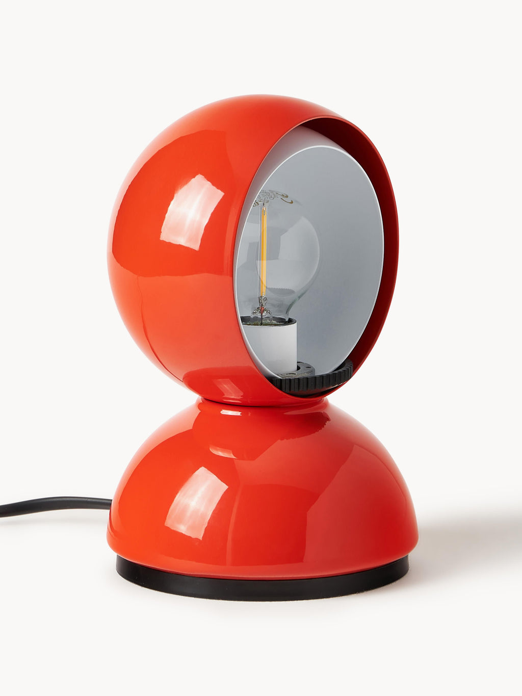 Petite lampe à poser orientable Laurits - Orange