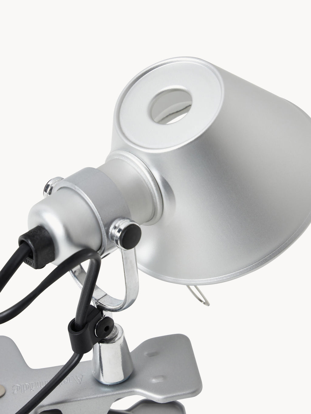 Petite lampe de bureau à pince Othar - Argenté