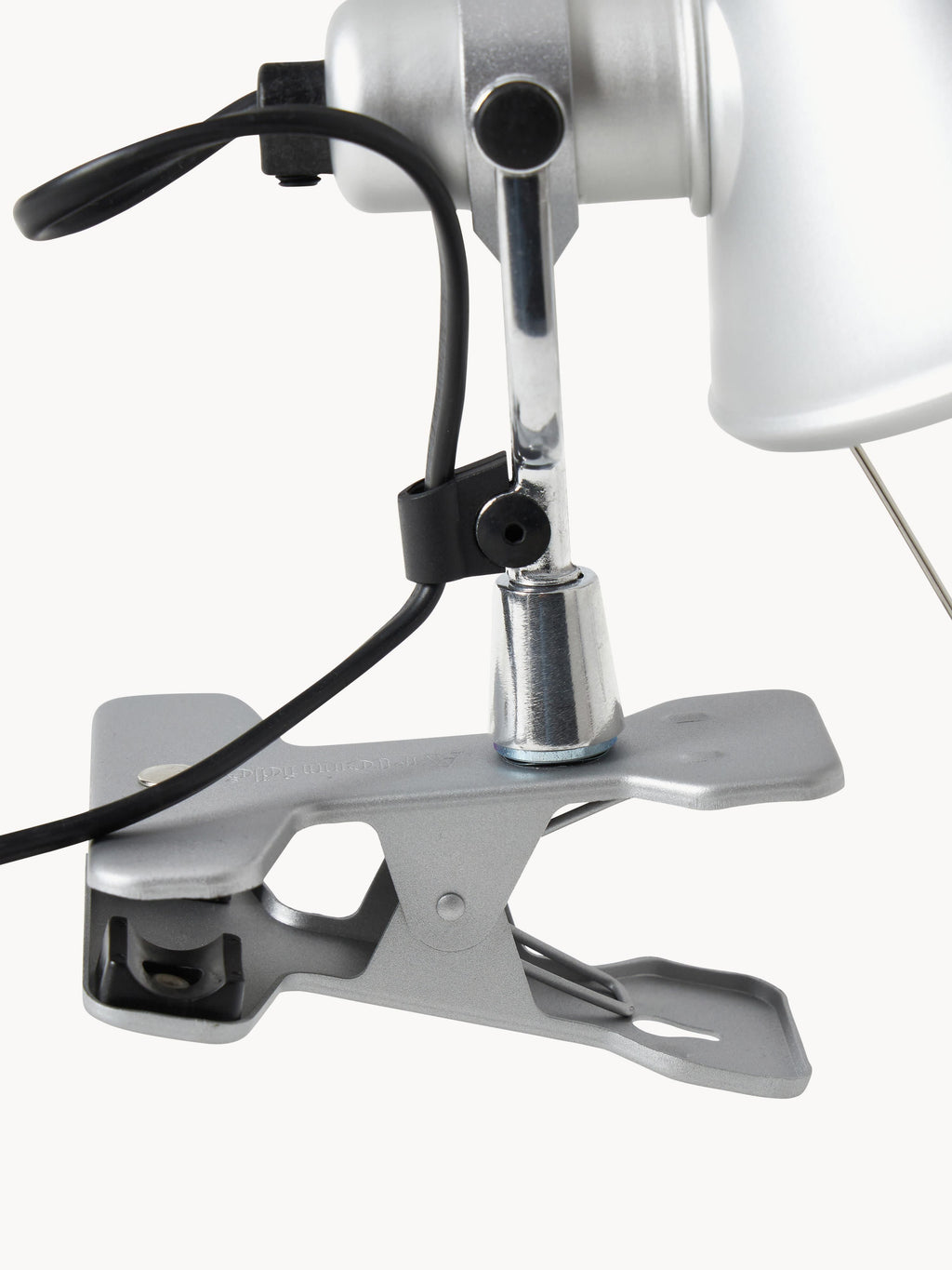 Petite lampe de bureau à pince Othar - Argenté