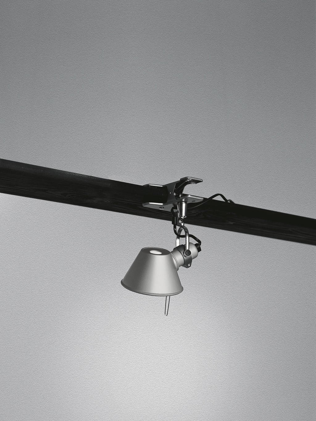 Petite lampe de bureau à pince Othar - Argenté