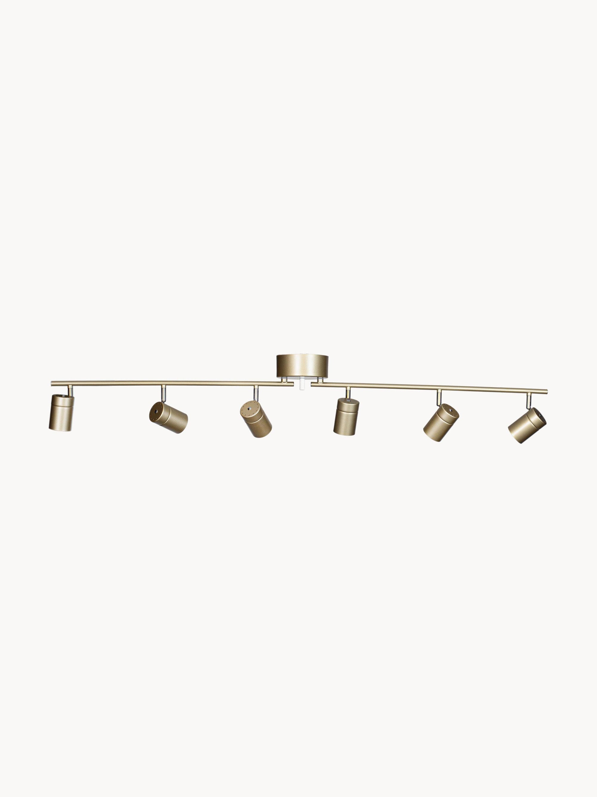 Plafonnier LED réglable Lodin - Doré