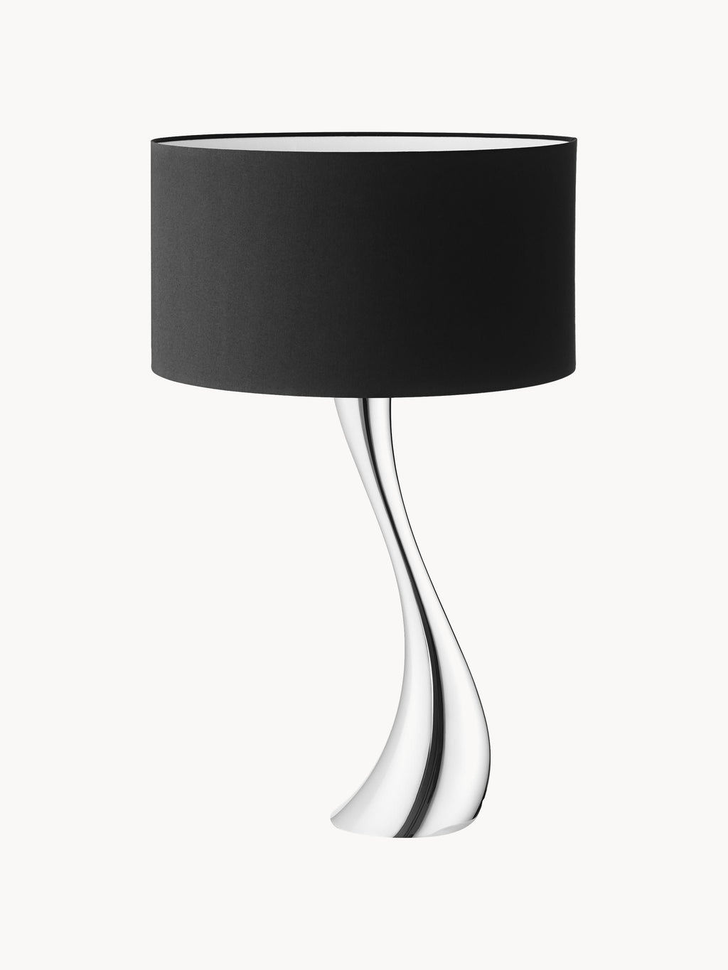 Lampe à poser en acier inoxydable Hawk - Noir, argent
