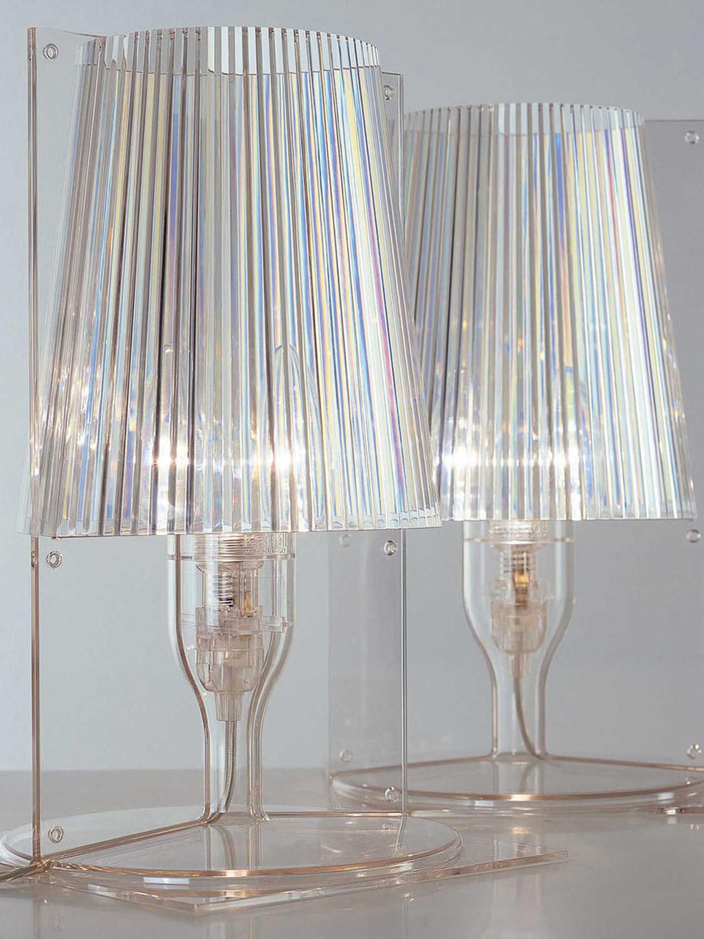 Petite lampe à poser Pere - Transparent