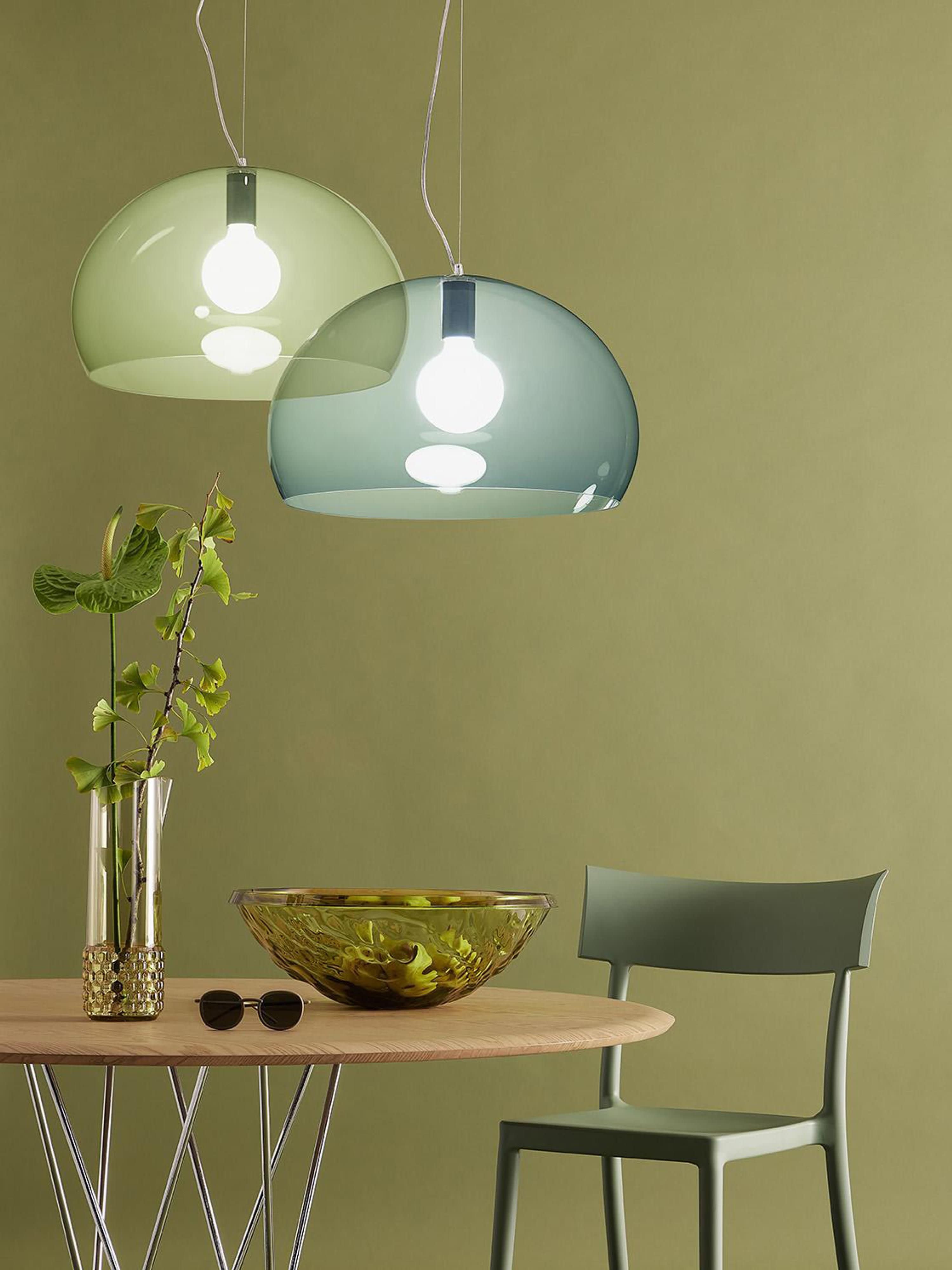 Suspension LED Hringa - Turquoise