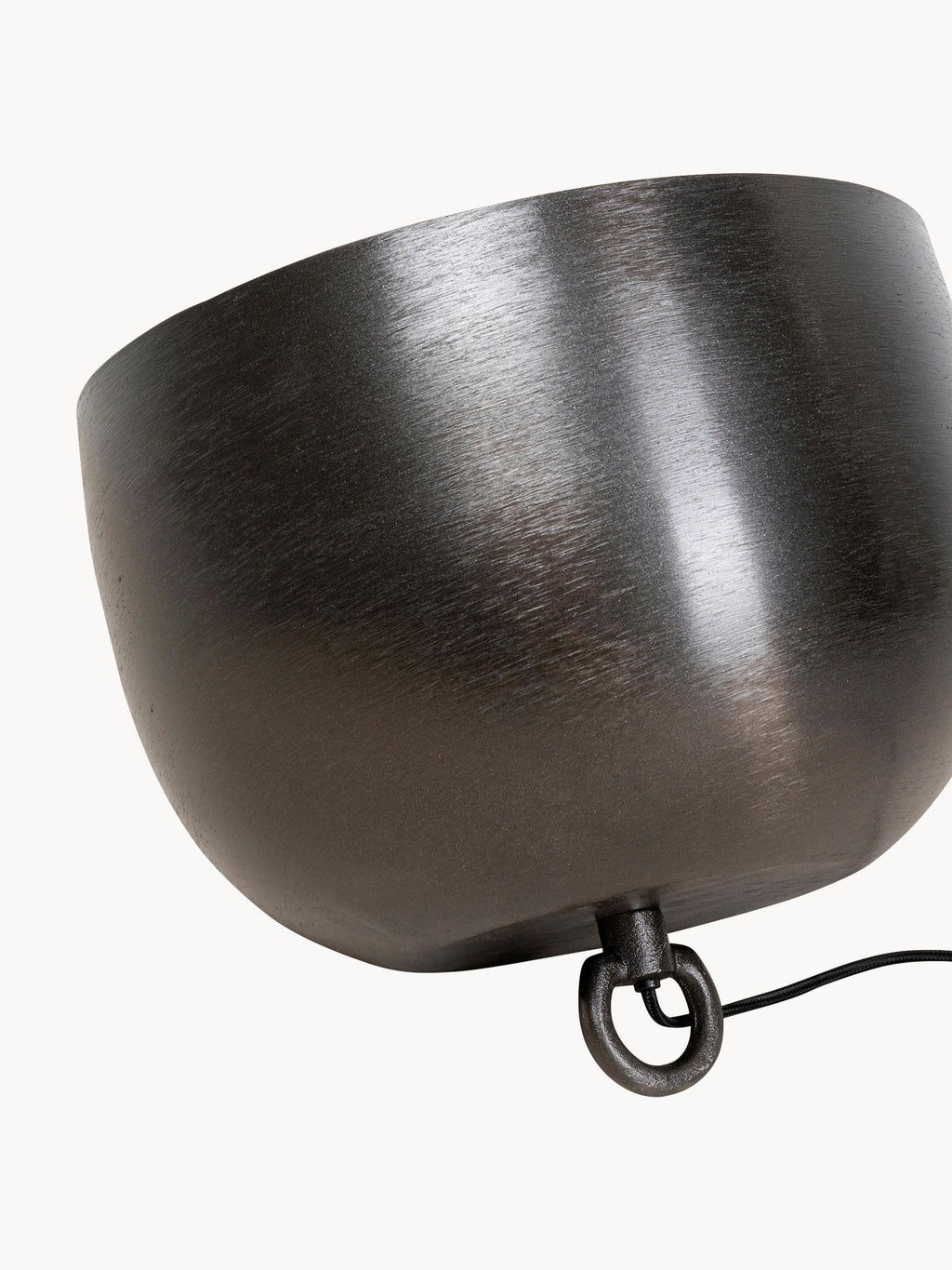 Borne d'éclairage Eike - Noir, doré