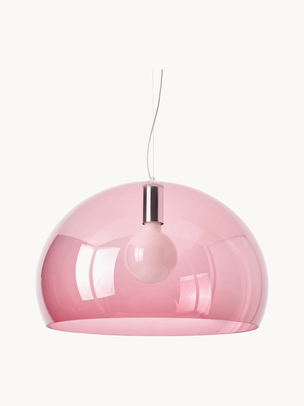 Suspension LED Hringa - Vieux rose