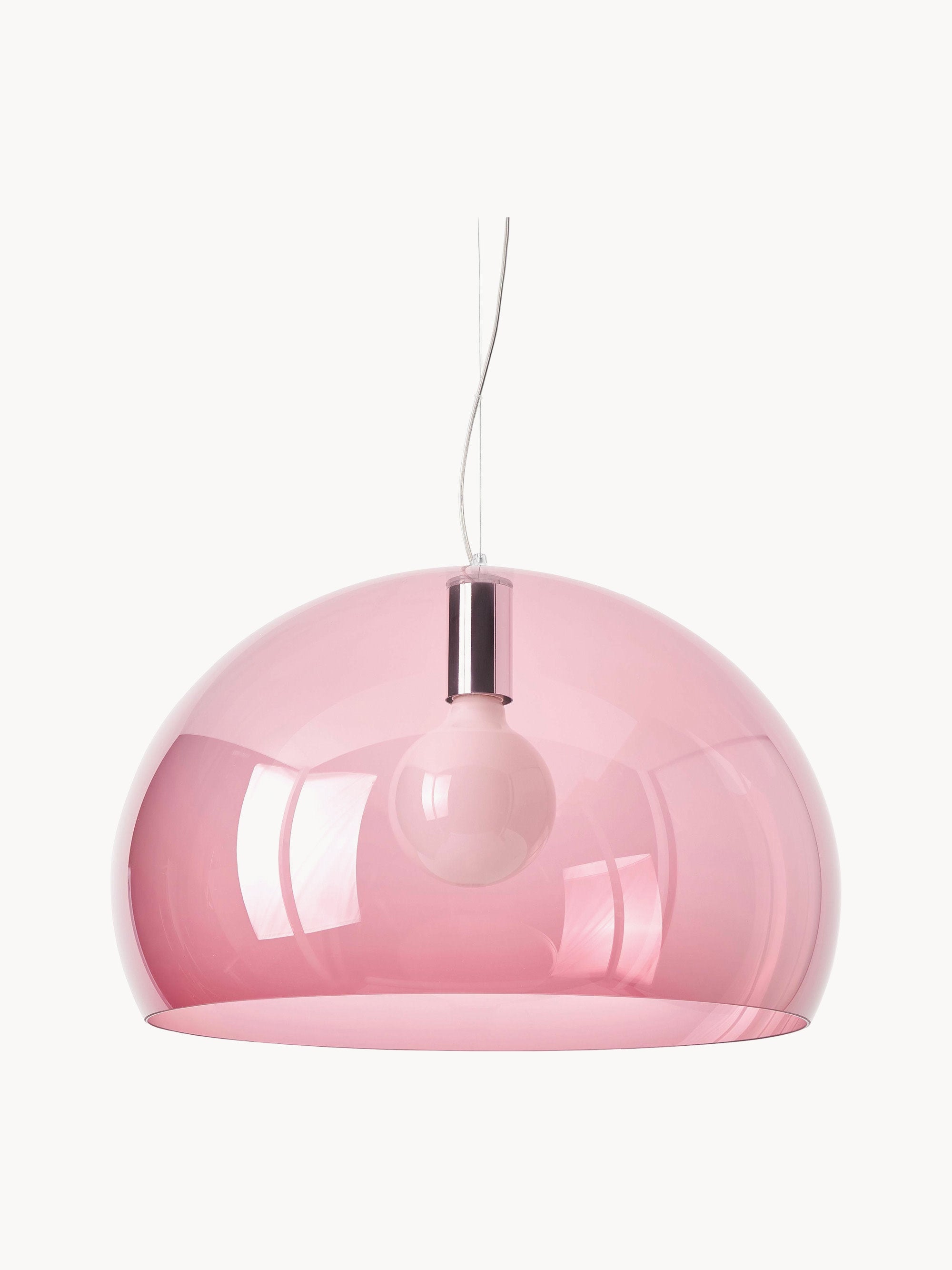 Suspension LED Hringa - Vieux rose