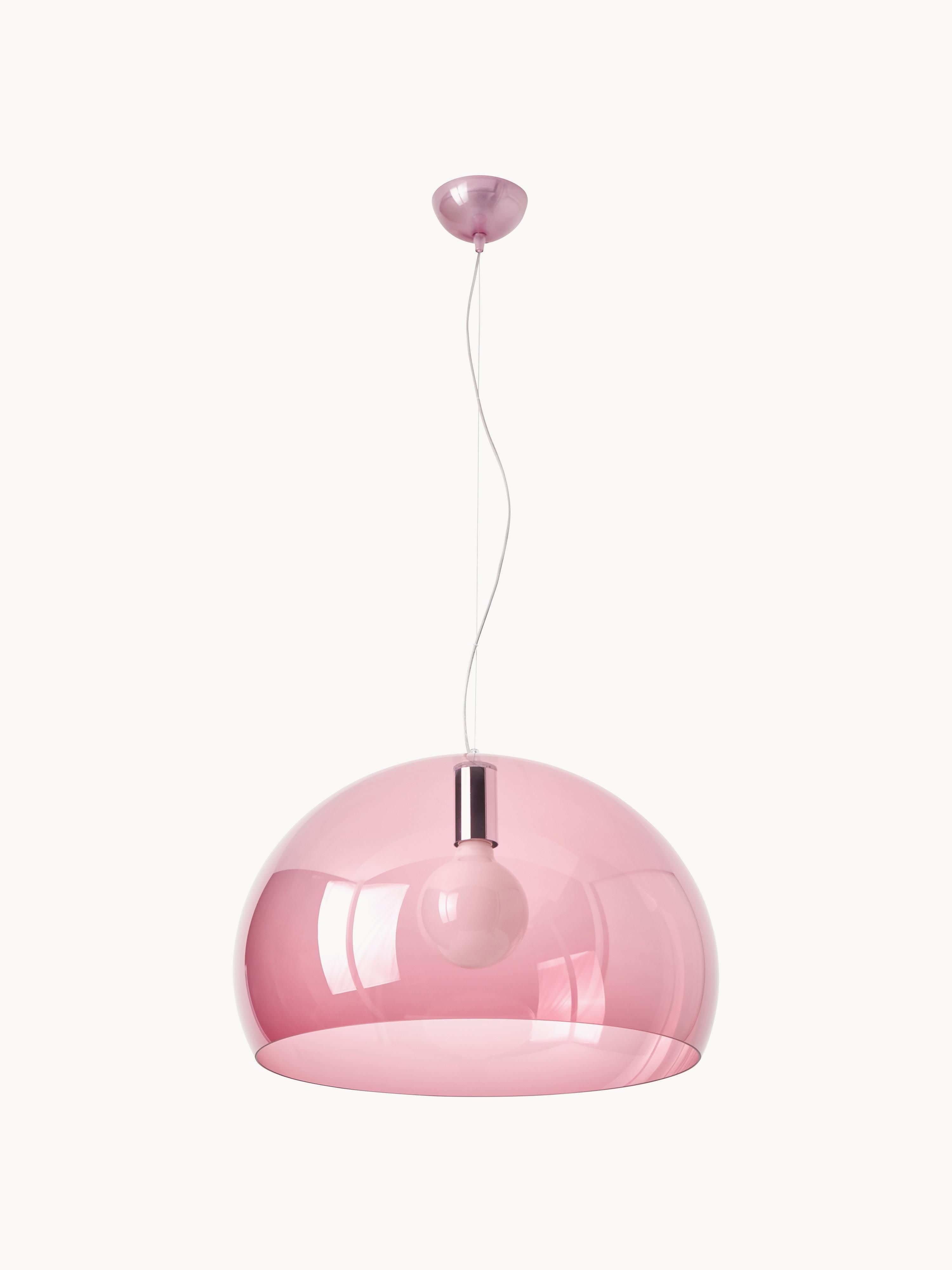 Suspension LED Hringa - Vieux rose