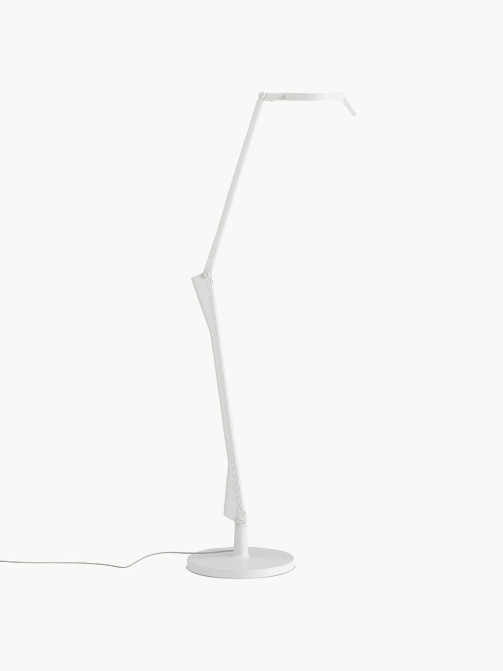 Lampe de bureau LED à intensité variable Nils, extensible - Blanc