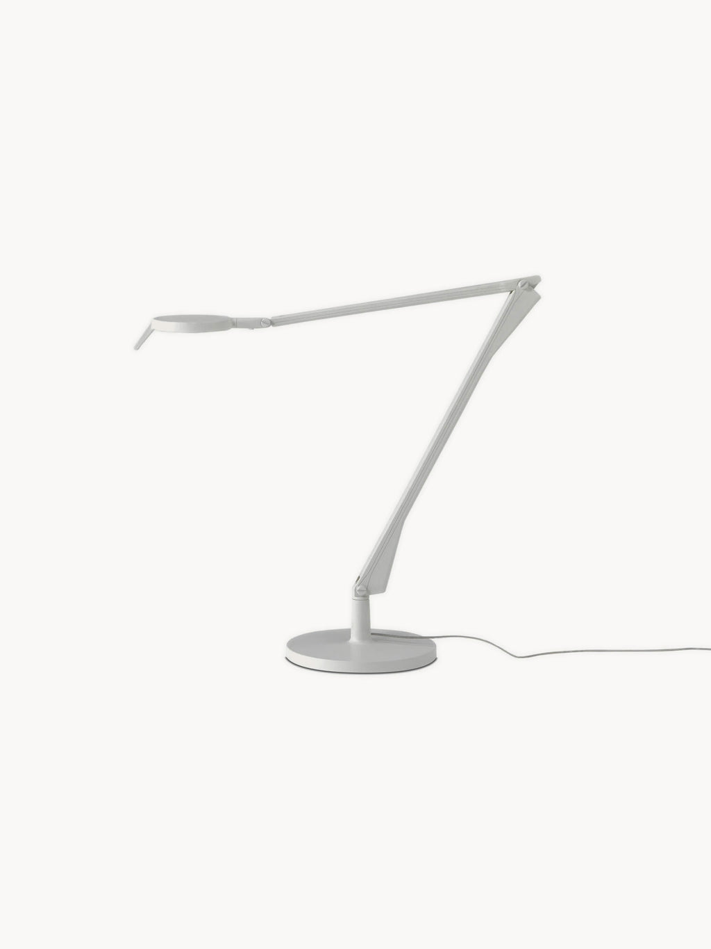 Lampe de bureau LED à intensité variable Nils, extensible - Blanc