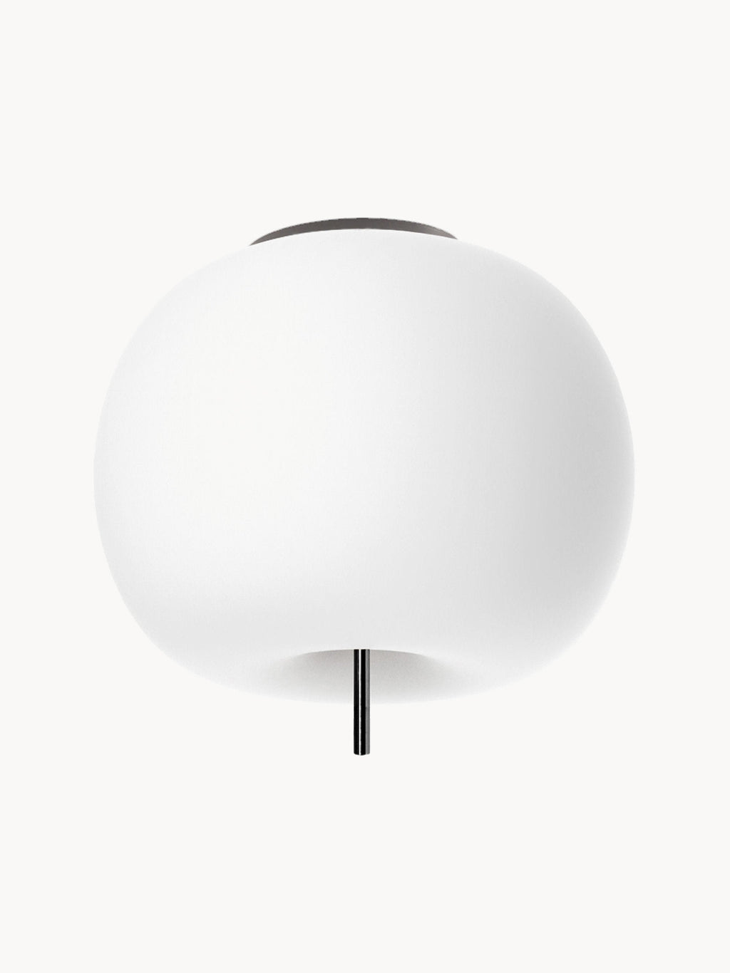 Plafonnier soufflé bouche Judson, intensité ajustable - Noir
