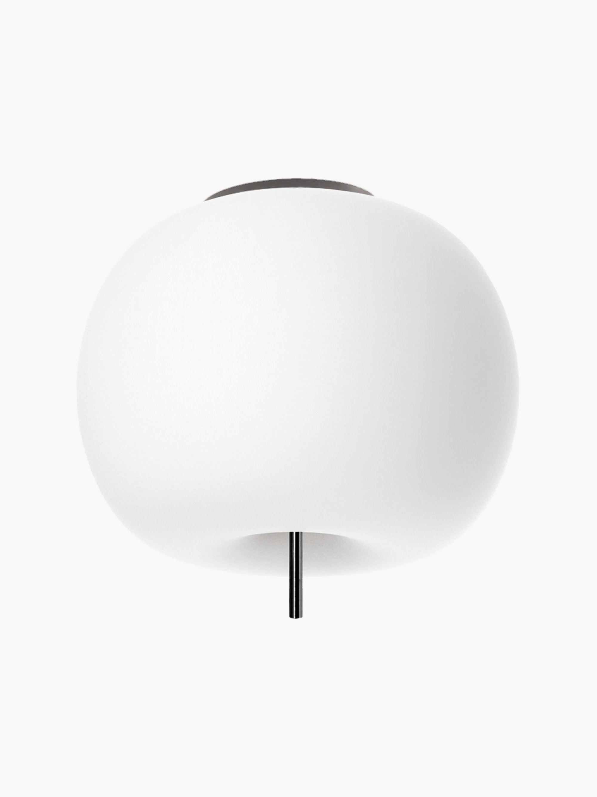 Plafonnier soufflé bouche Judson, intensité ajustable - Noir