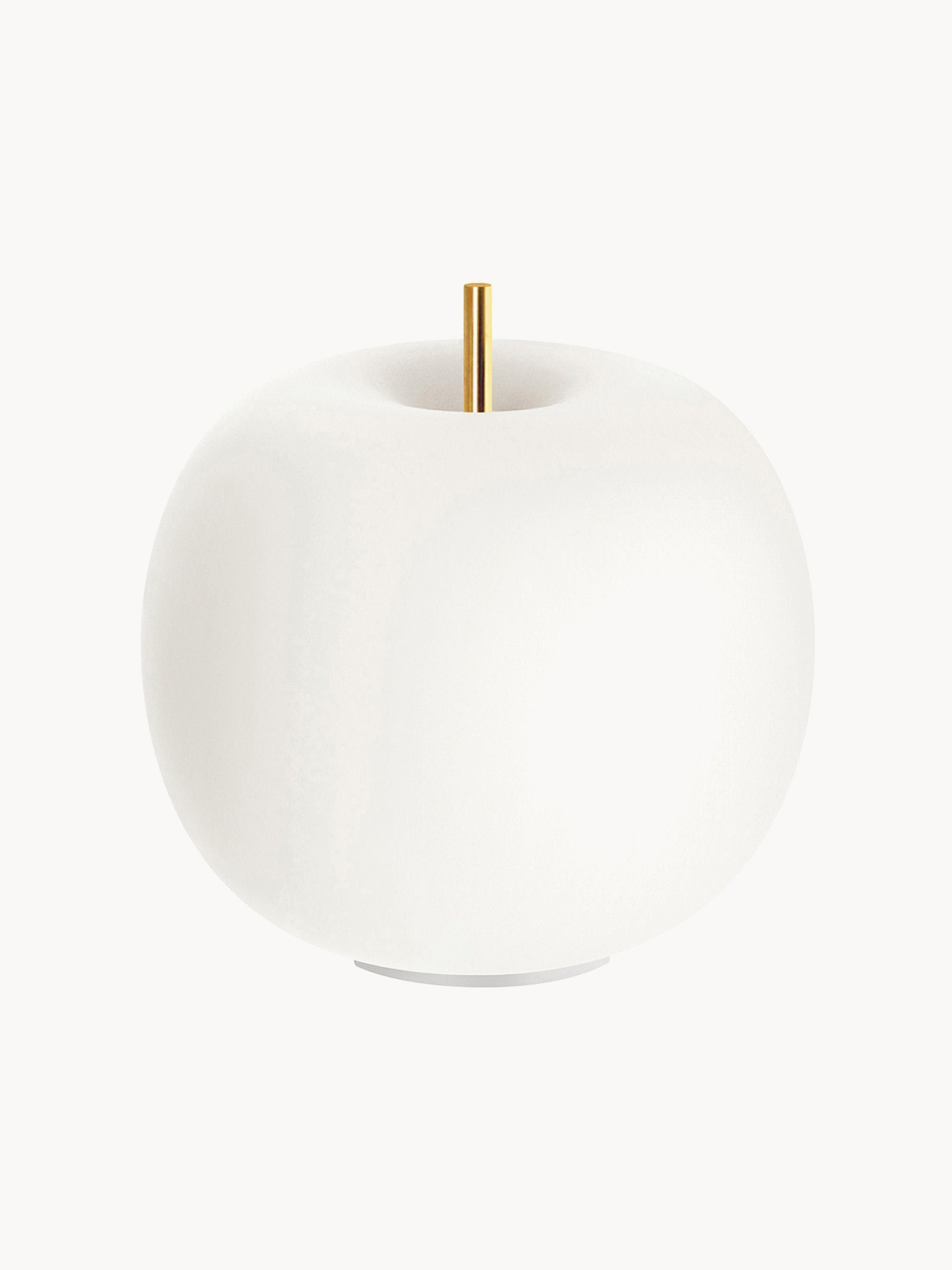 Lampe à poser LED mobile soufflée bouche Judson - Doré
