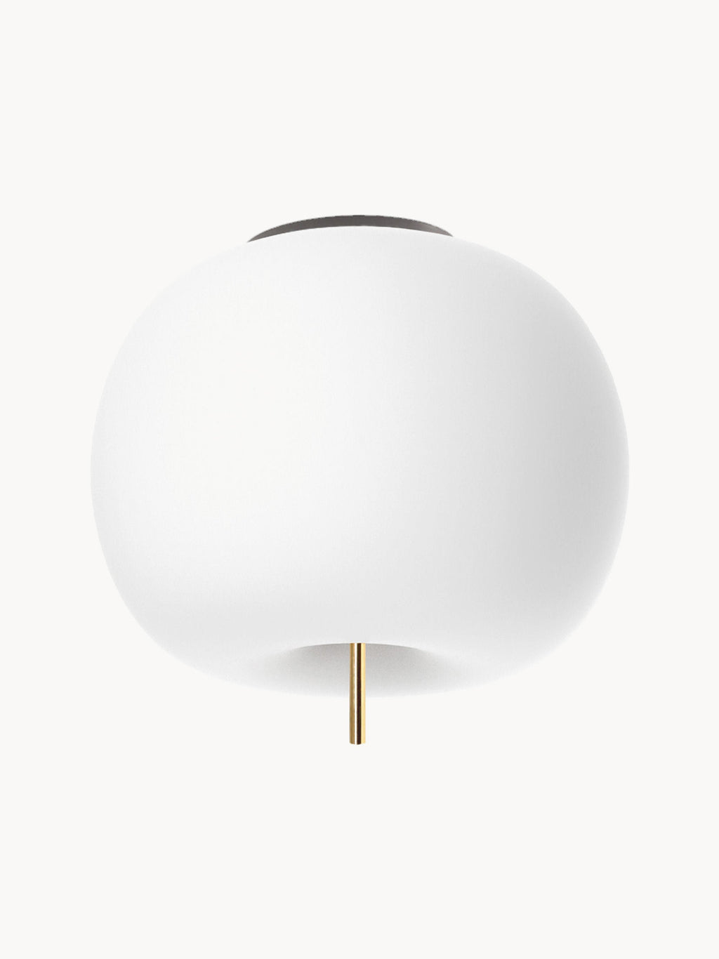 Plafonnier soufflé bouche Judson, intensité ajustable - Doré