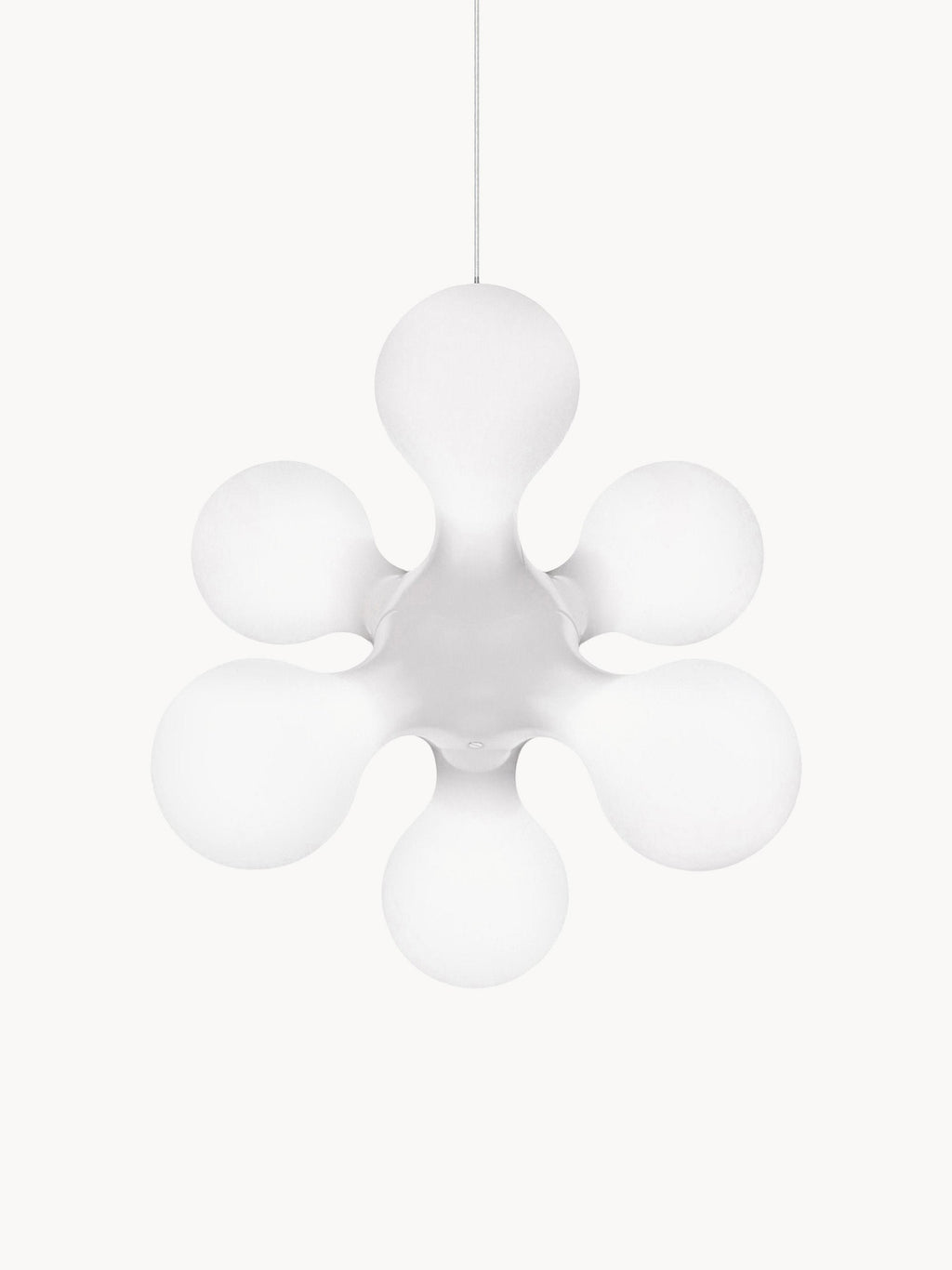Suspension design Rafe, intensité ajustable - Blanc