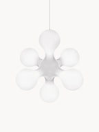 Suspension design Rafe, intensité ajustable - Blanc