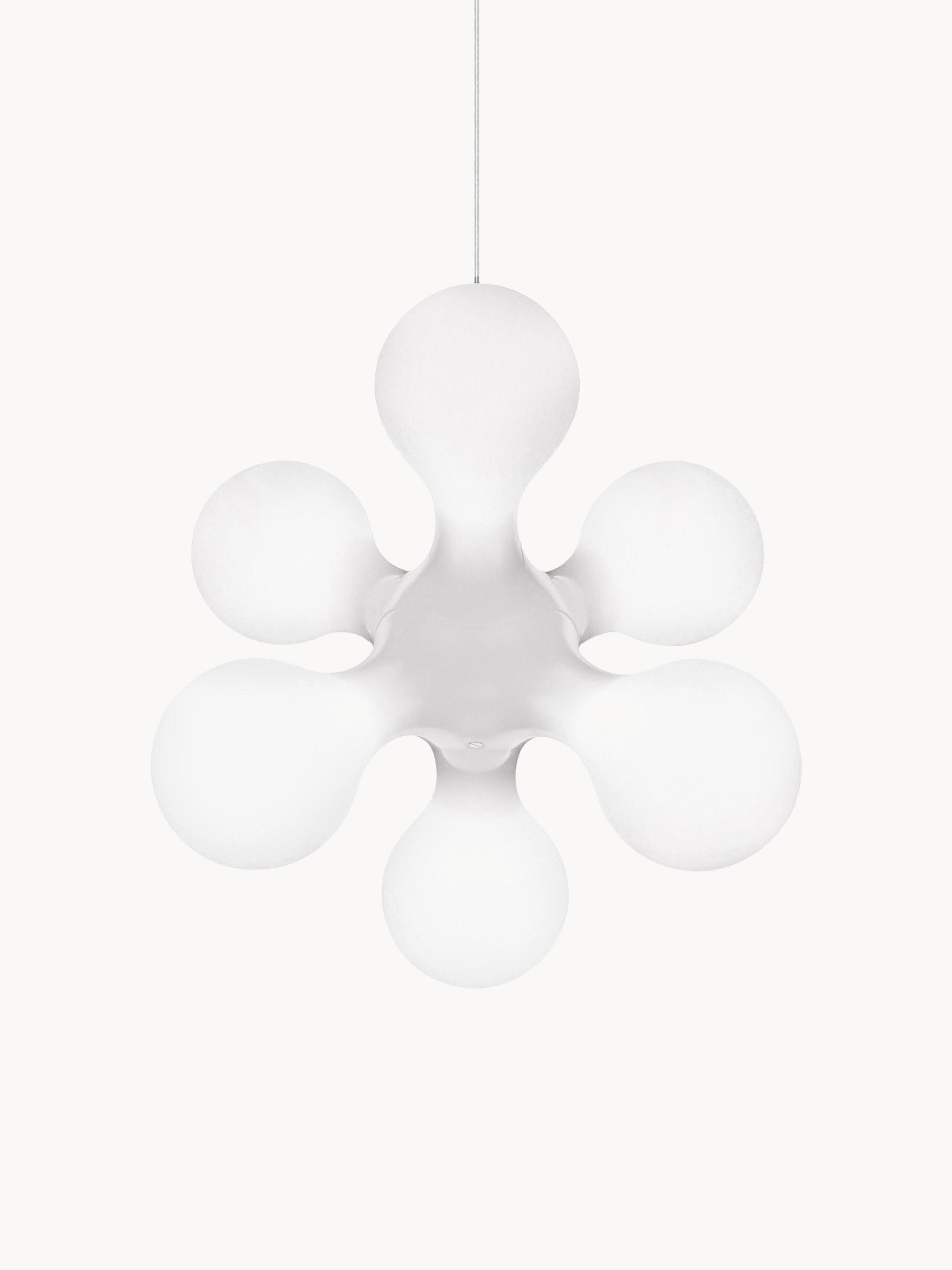 Suspension design Rafe, intensité ajustable - Blanc