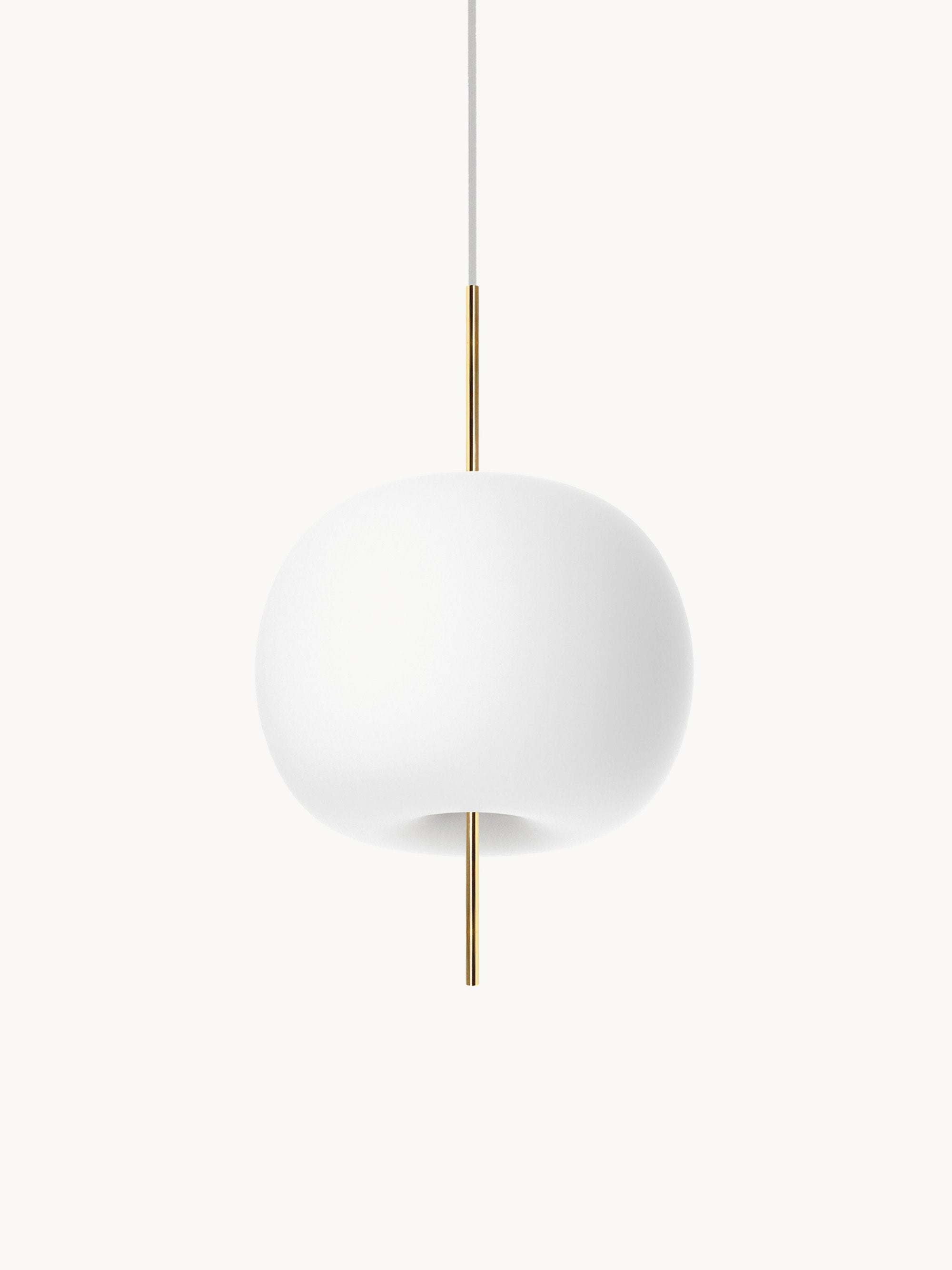 Suspension soufflée bouche Judson - Doré