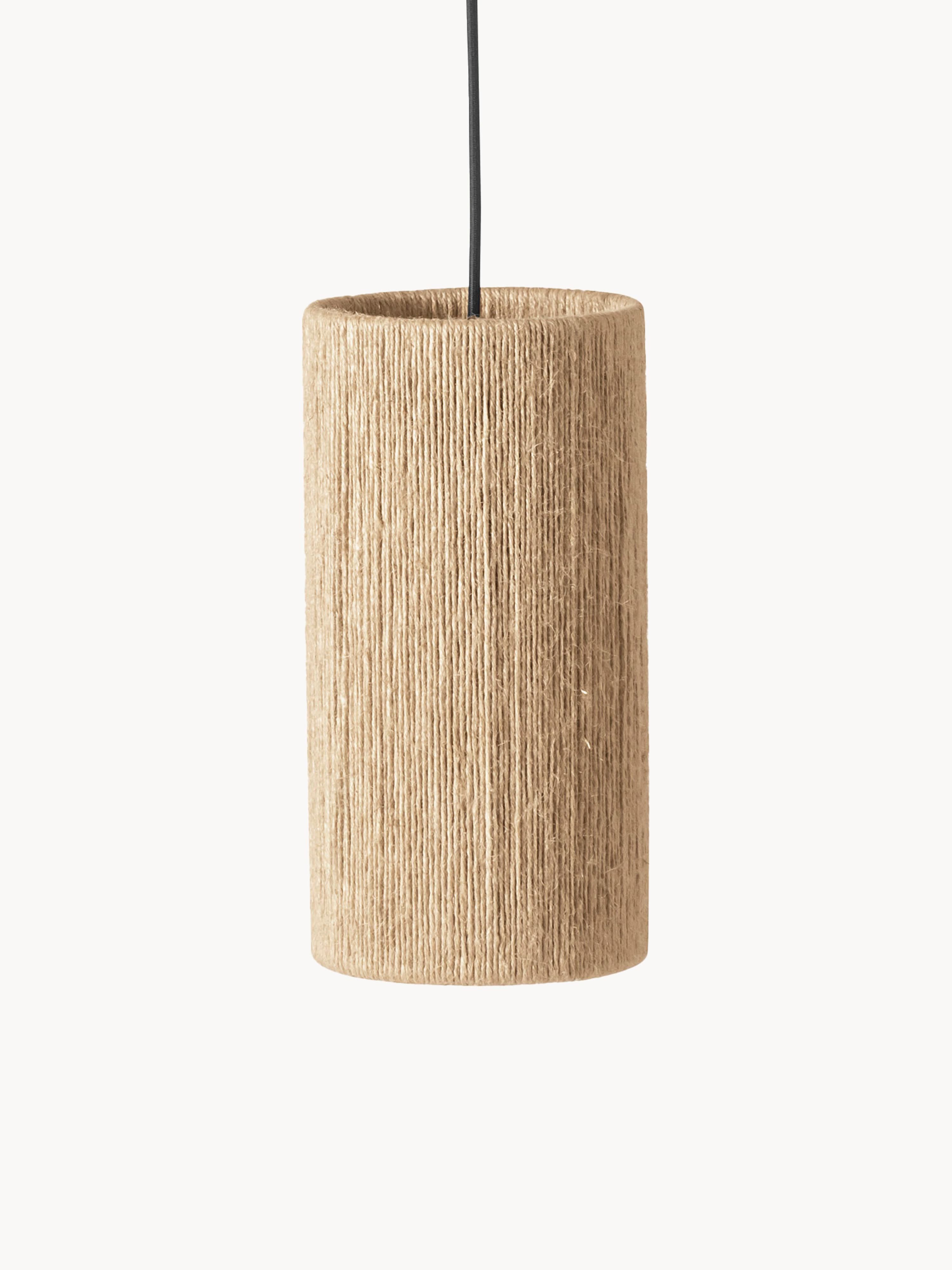 Petite suspension en jute Kund, Ø 15 cm - Beige