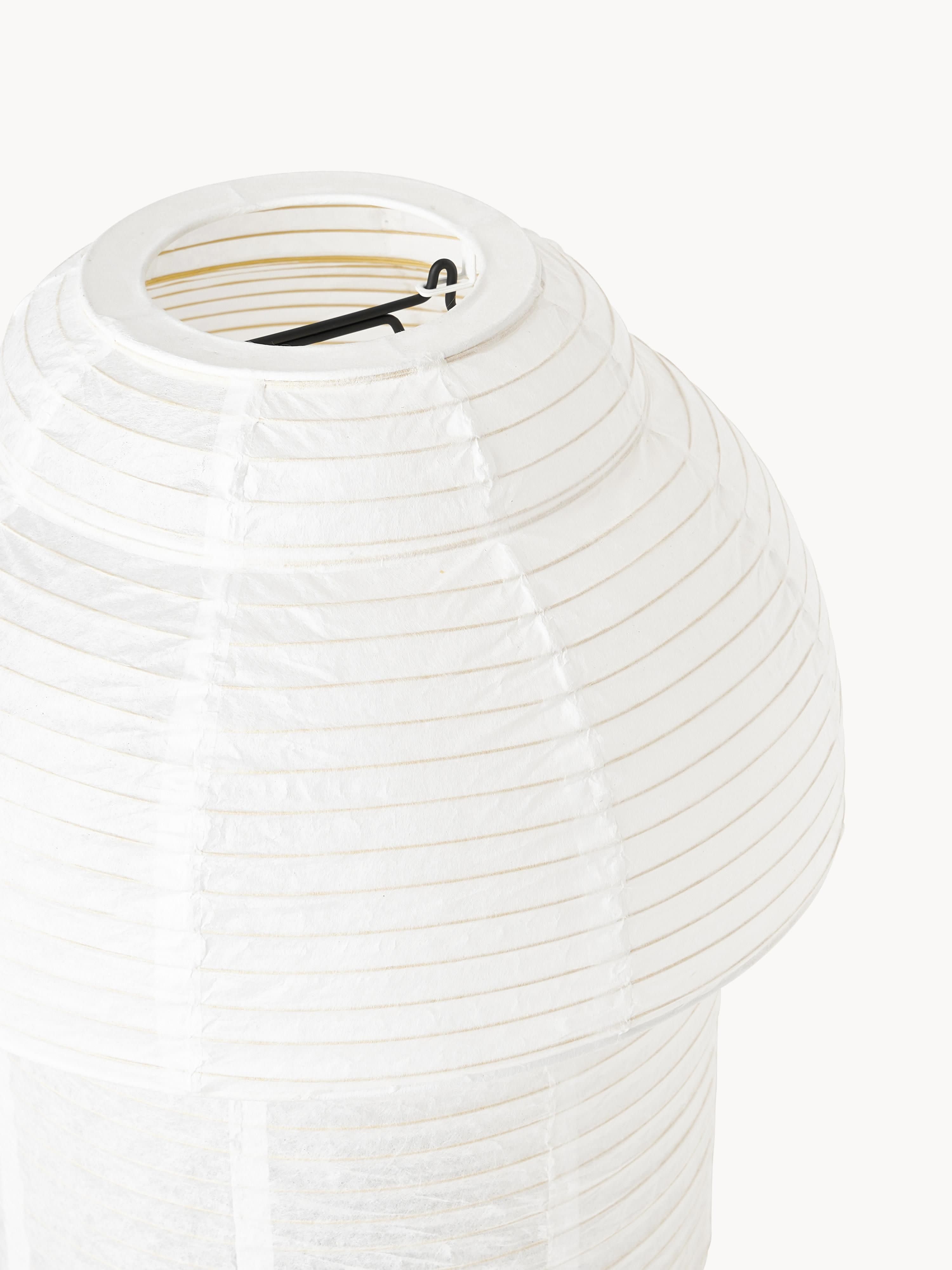 Lampe à poser en papier de riz Vale - Blanc