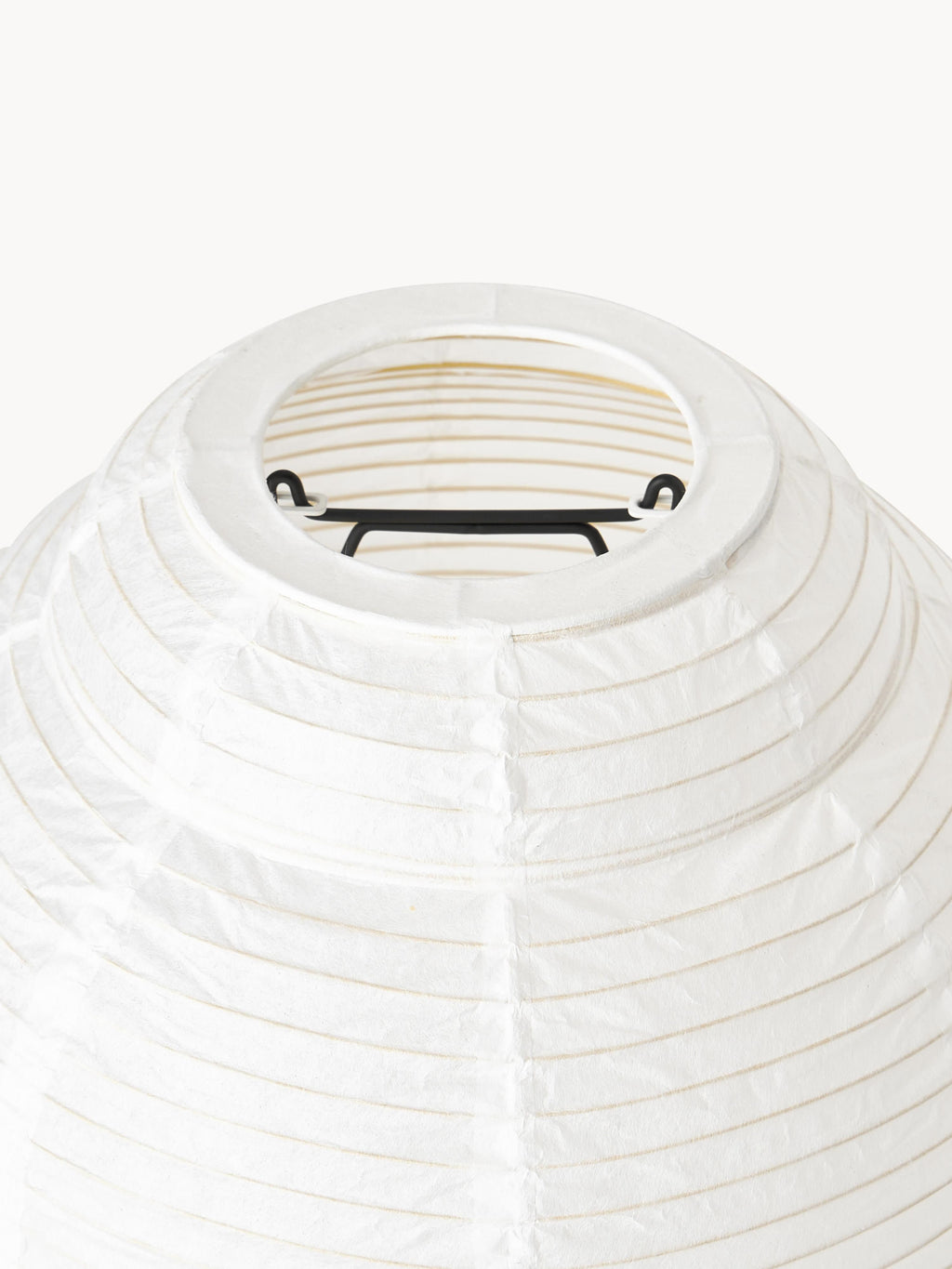 Lampe à poser en papier de riz Vale - Blanc