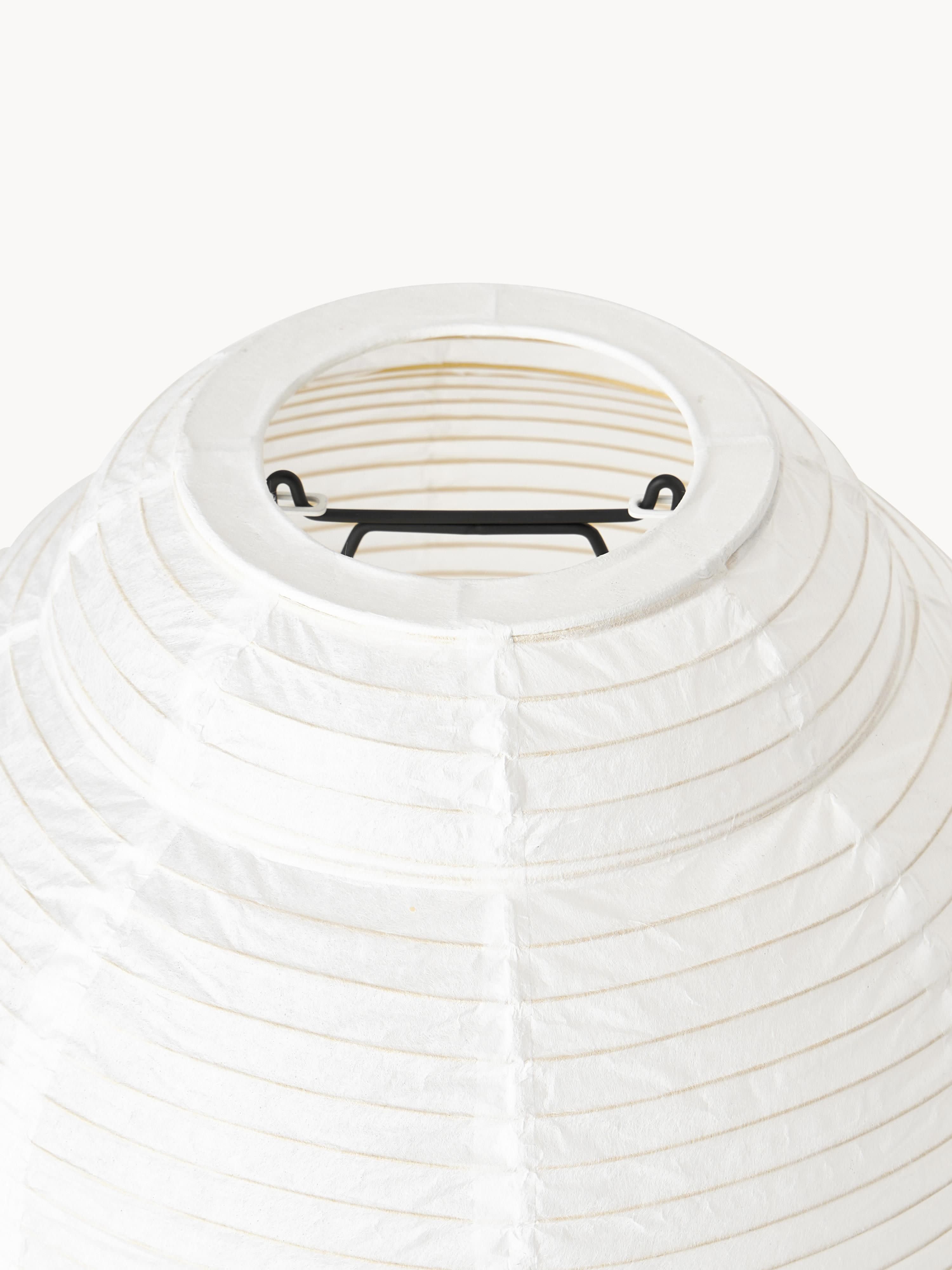Lampe à poser en papier de riz Vale - Blanc