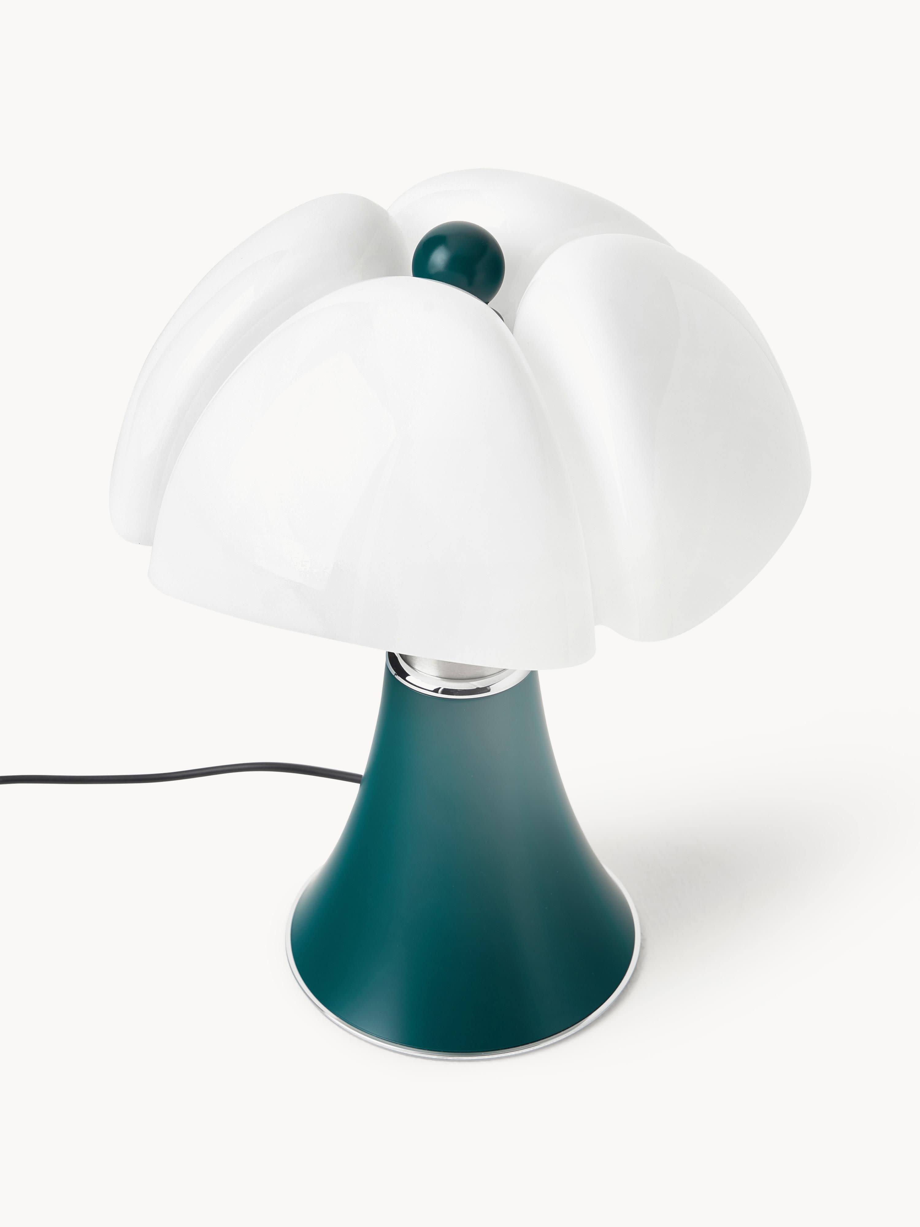 Lampe à poser LED à intensité variable Luca - Bleu pétrole, mat