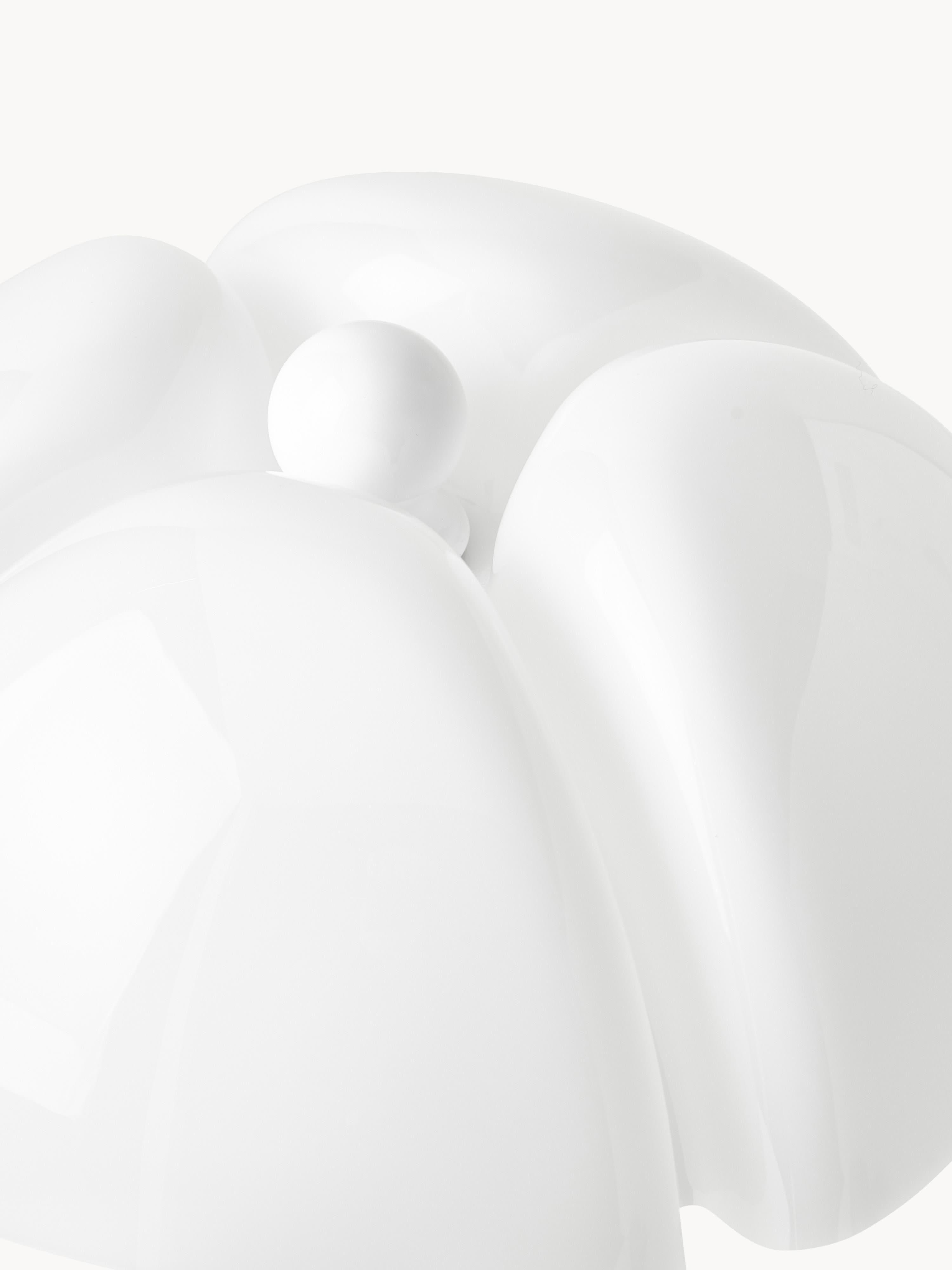 Grande lampe à poser LED à intensité variable Luca, hauteur ajustable - Blanc, haute brillance