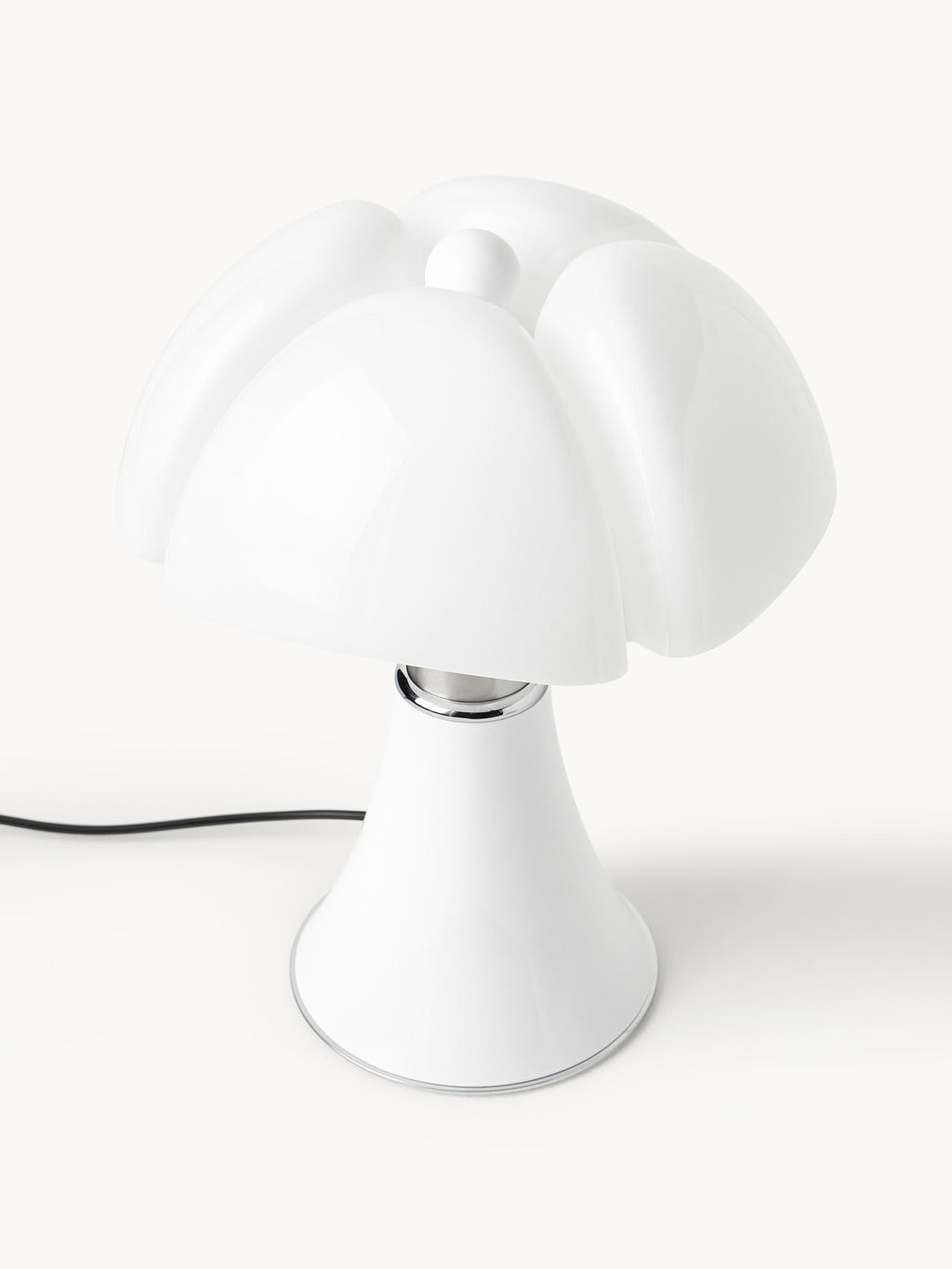 Grande lampe à poser LED à intensité variable Luca, hauteur ajustable - Blanc, haute brillance