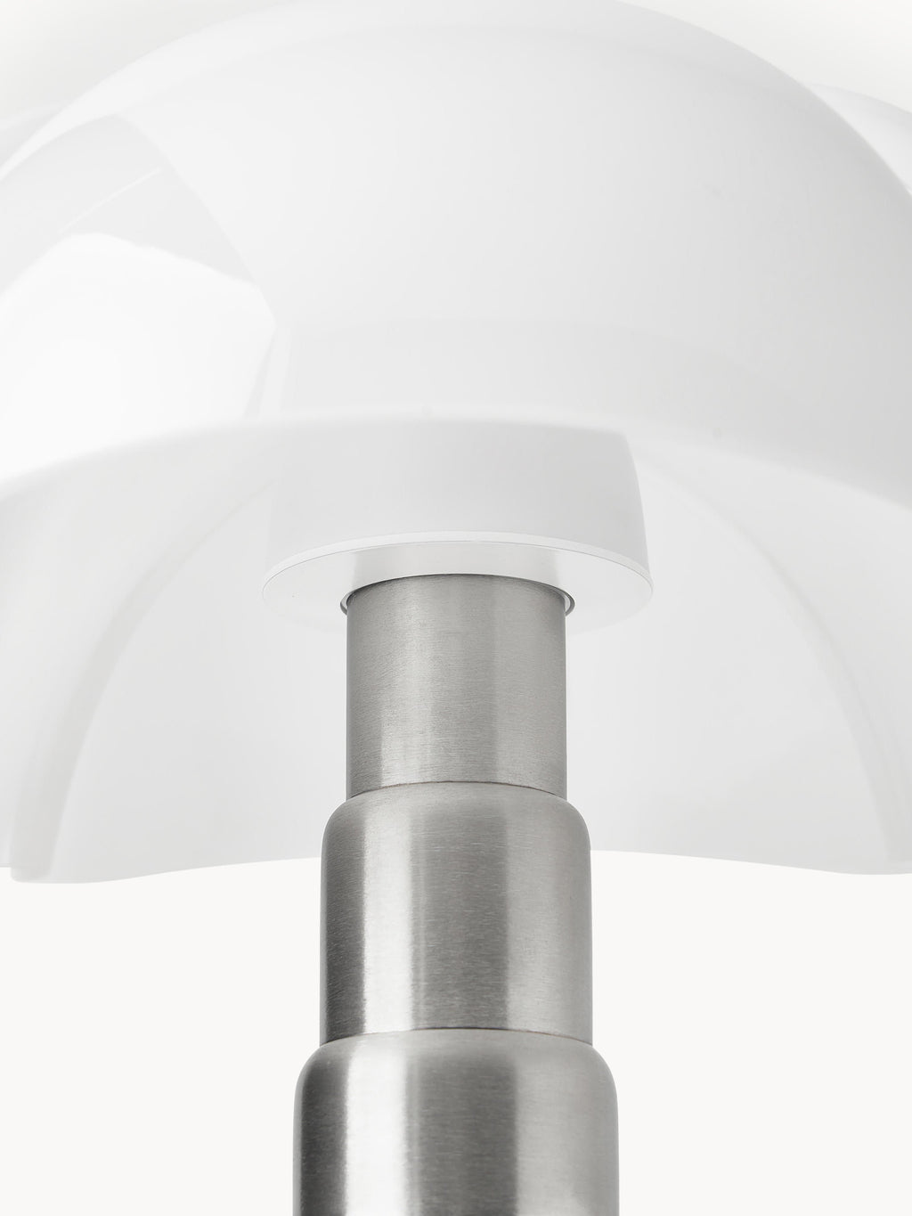 Grande lampe à poser LED à intensité variable Luca, hauteur ajustable - Blanc, haute brillance