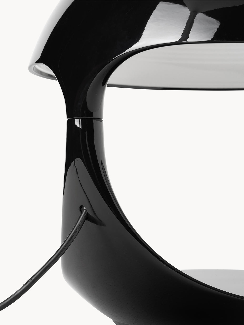 Lampe à poser avec abat-jour pivotant Hawk - Noir