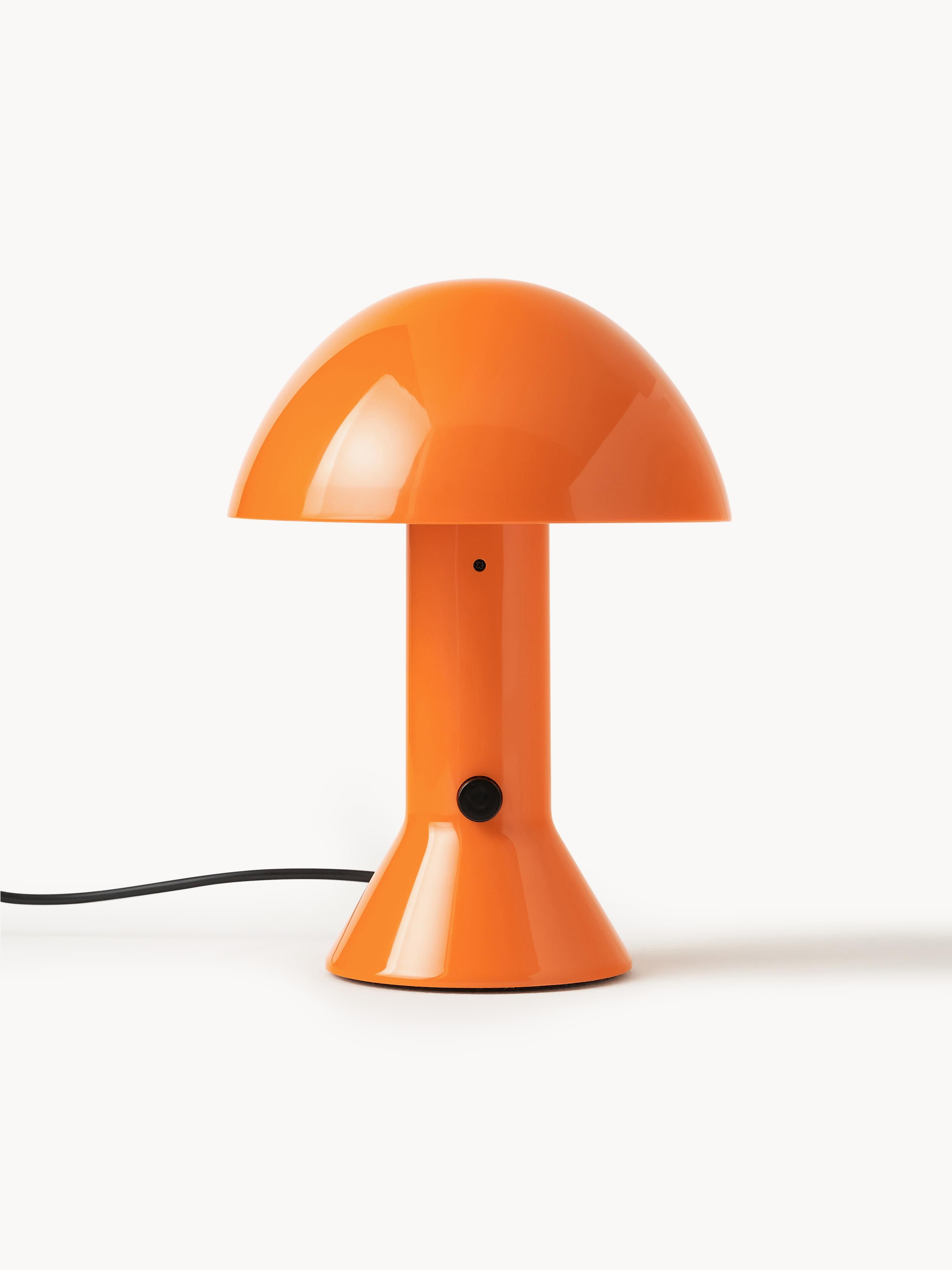 Petite lampe à poser avec abat-jour réglable Rikard - Ambré, transparent