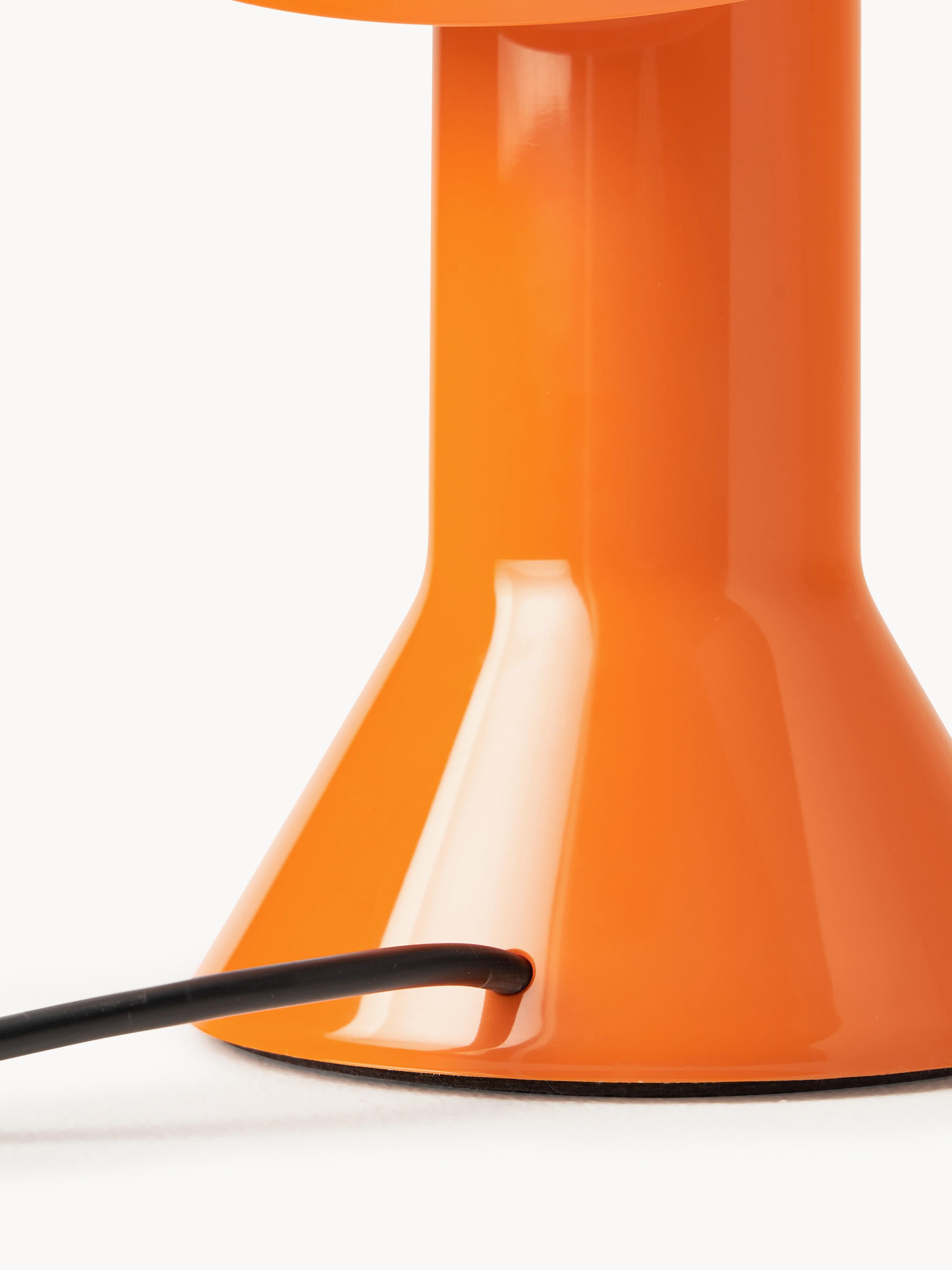 Petite lampe à poser avec abat-jour réglable Rikard - Ambré, transparent